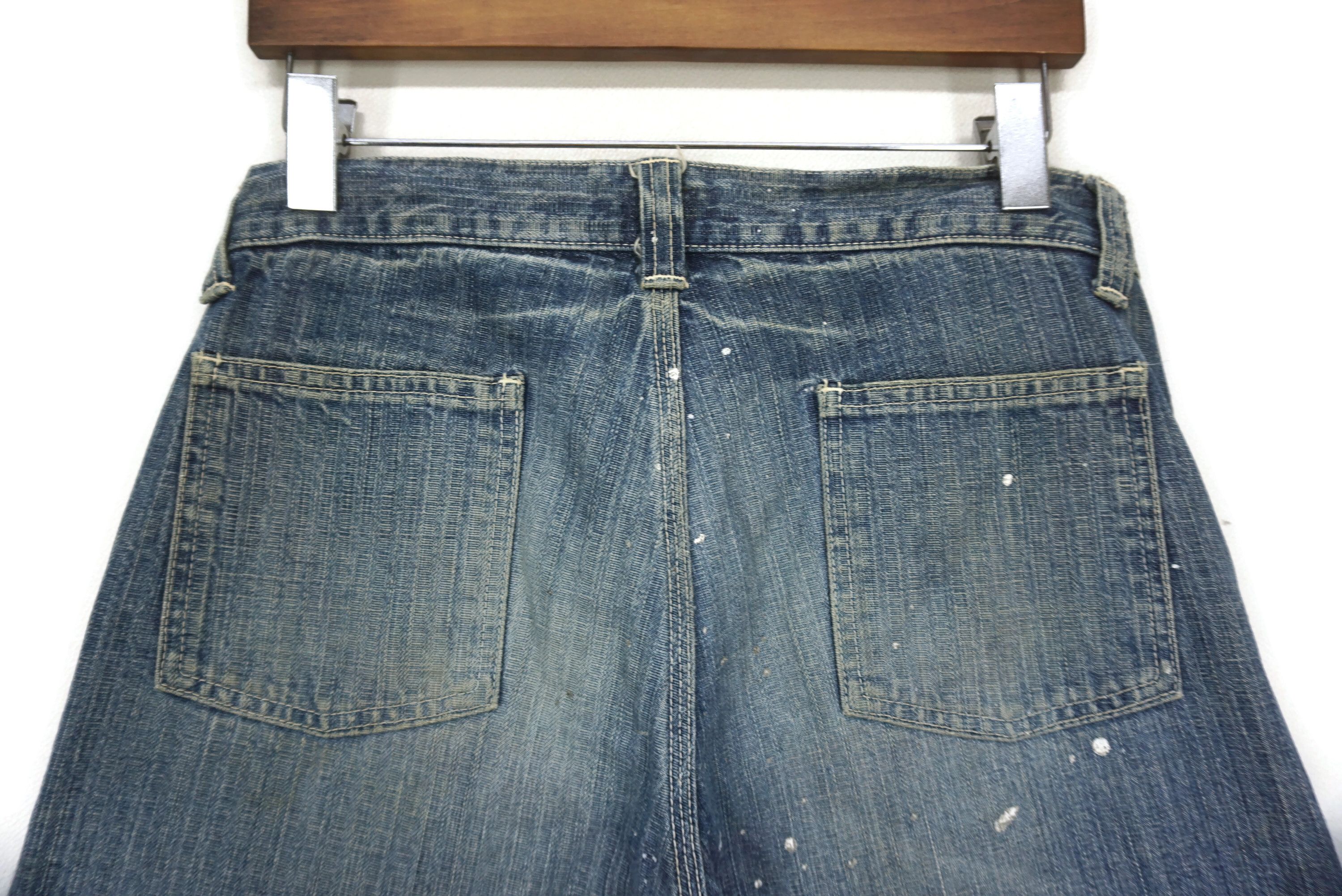 Japanese Brand Domingo Jeans Size W31xL27.5 Japanese Low-Rise Cropped Denim Size US 30 / EU 46 - 9 Thumbnail