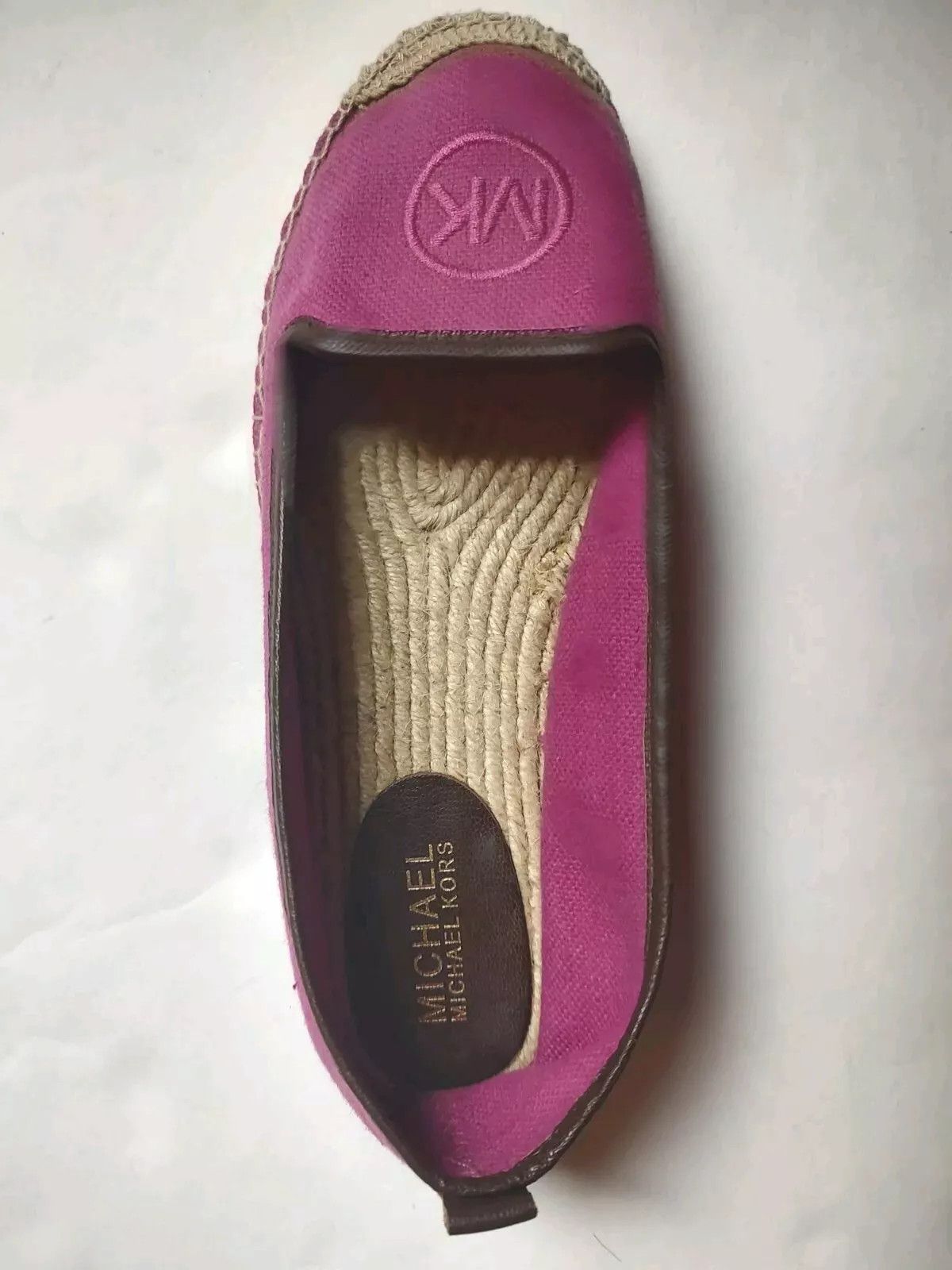 Michael Kors Michael Kors KELI Canvas Jute Espadrilles Flats Pink 8 Size US 8 / IT 38 - 5 Thumbnail