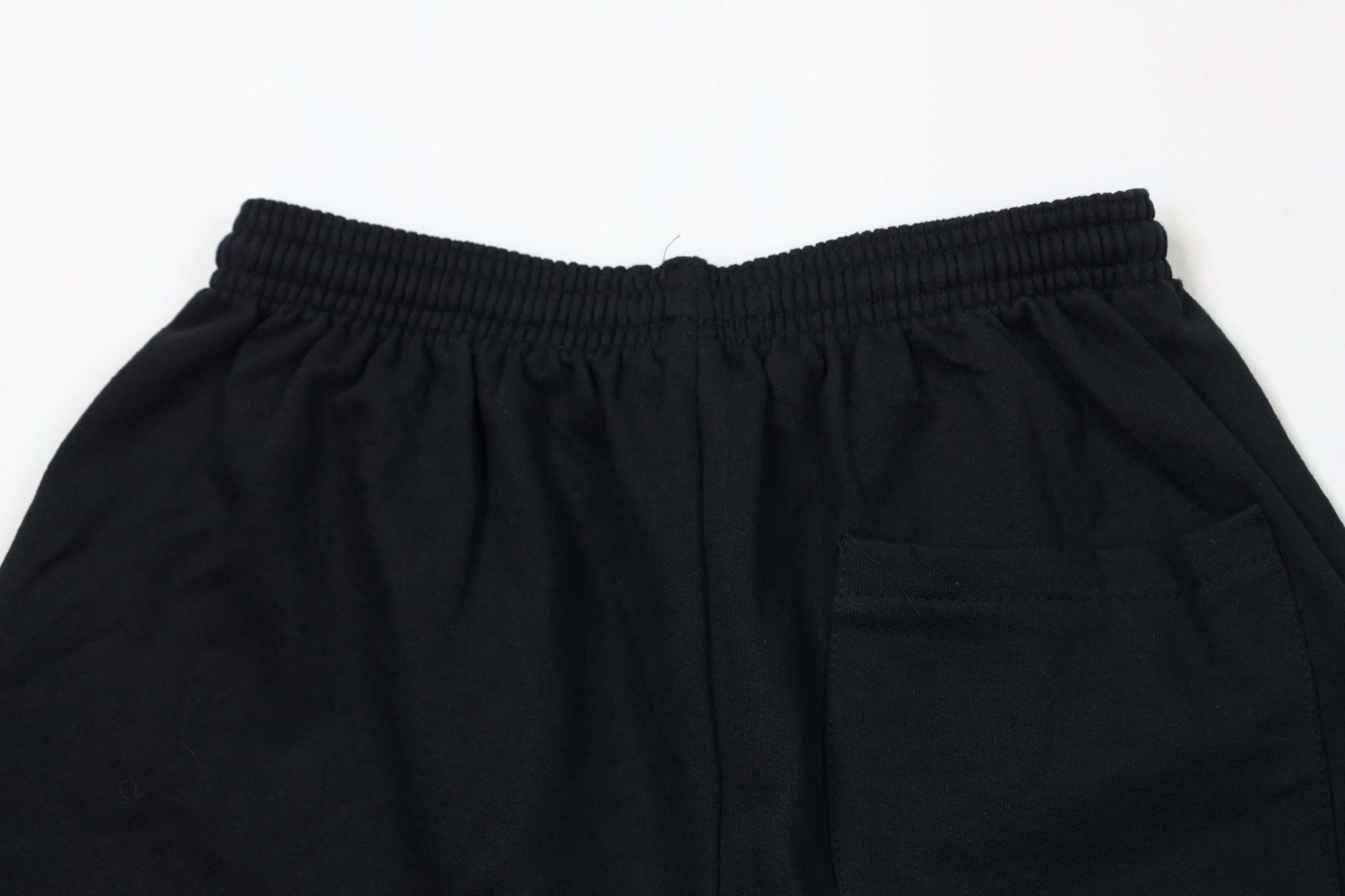Vintage Vintage 90s Streetwear Blank Sweatpants Shorts Black USA Size US 30 / EU 46 - 10 Thumbnail