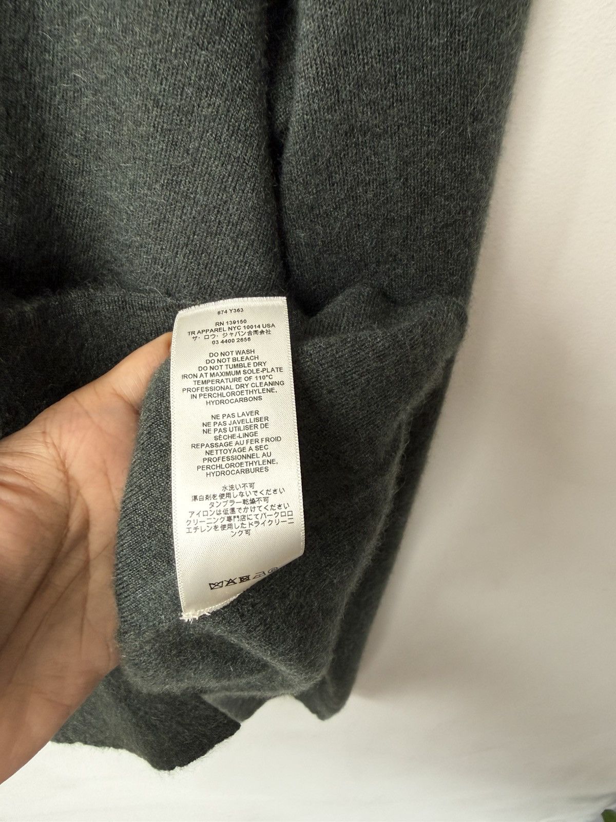 The Row The Row Wool/Cashmere Button Up Size US L / EU 52-54 / 3 - 5 Thumbnail