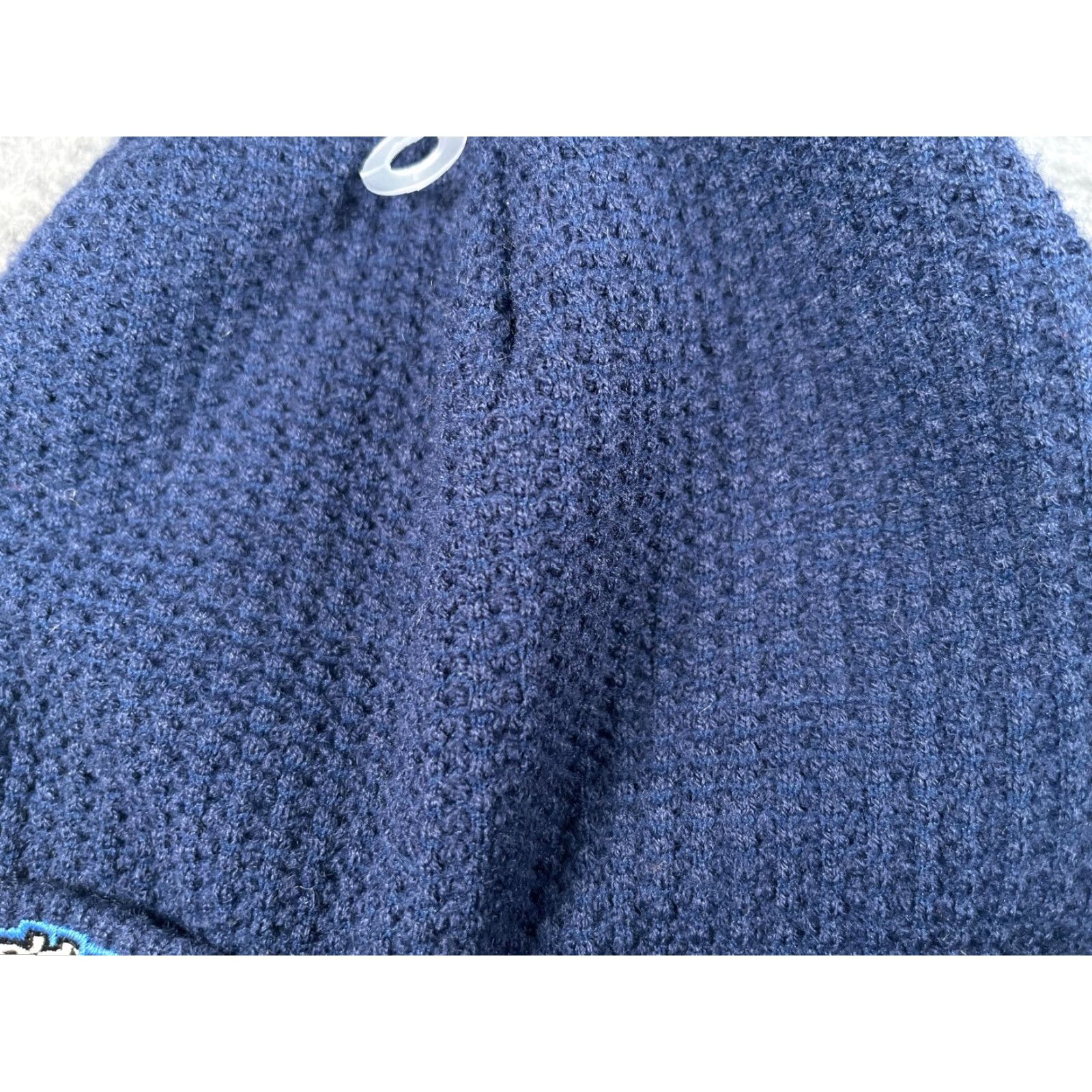 Vintage VINTAGE Amp'd Mobile AMA Supercross Hat Beanie Mens One Size Blue Knit Winter Sports Size ONE SIZE - 4 Thumbnail