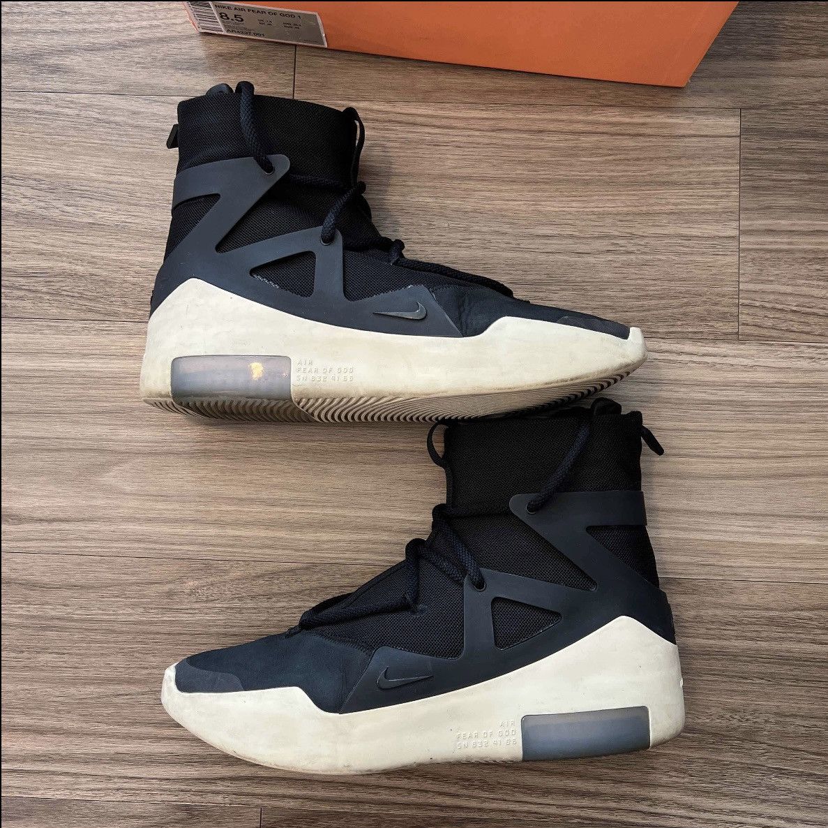 Nike Air Fear Of God “Black” Size US 8.5 / EU 41-42 - 1 Preview