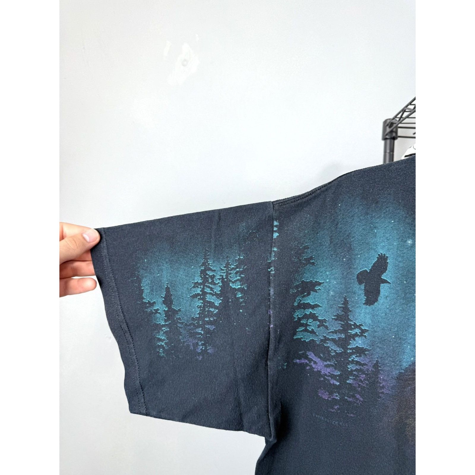 Vintage 00’s Vintage Wolf T Shirt All Over Print Hype Supreme Style Size US L / EU 52-54 / 3 - 3 Thumbnail