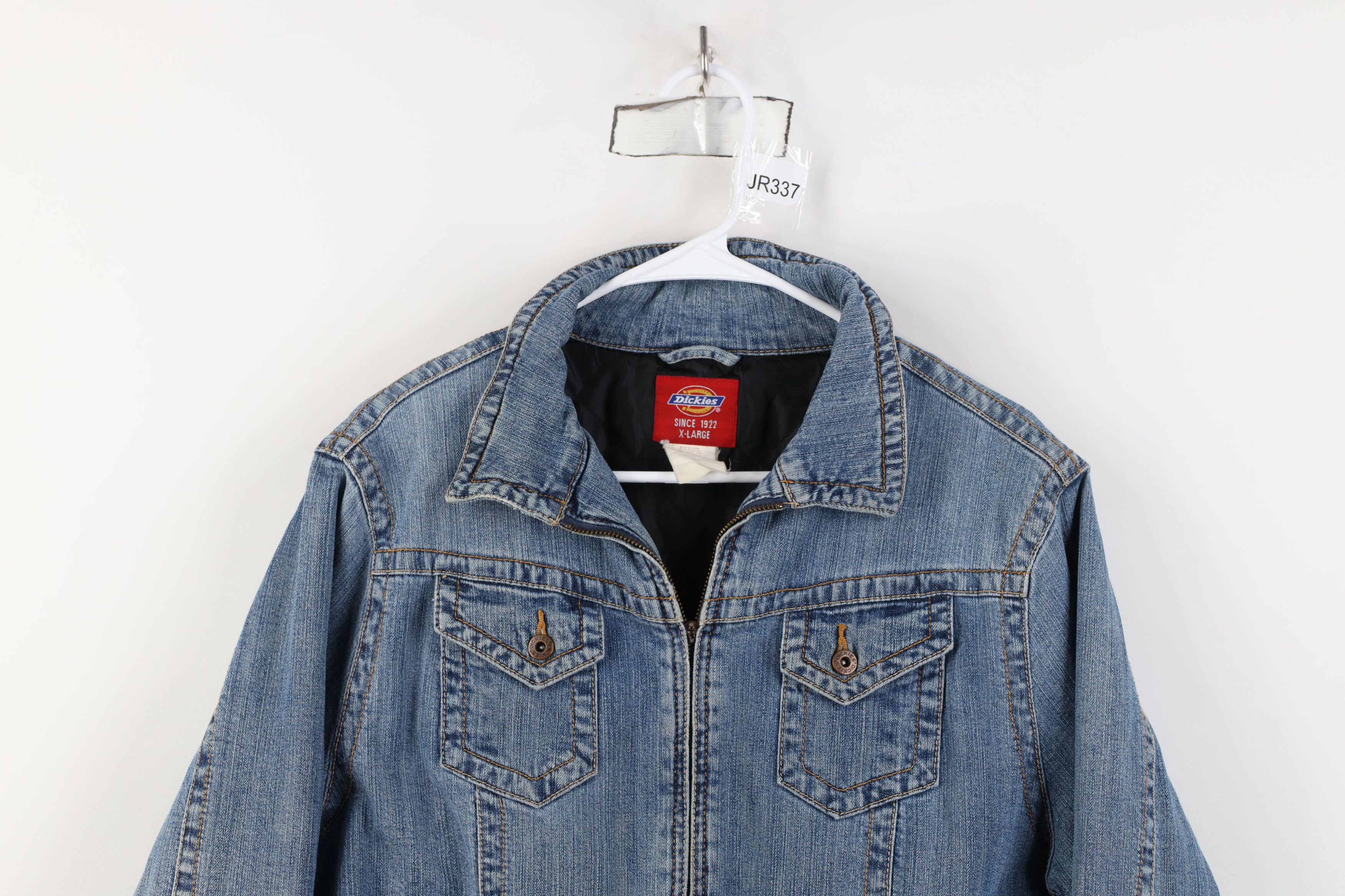 Dickies Vintage Y2K Dickies Quilted Denim Jean Tucker Jacket Blue Size XL / US 12-14 / IT 48-50 - 2 Thumbnail