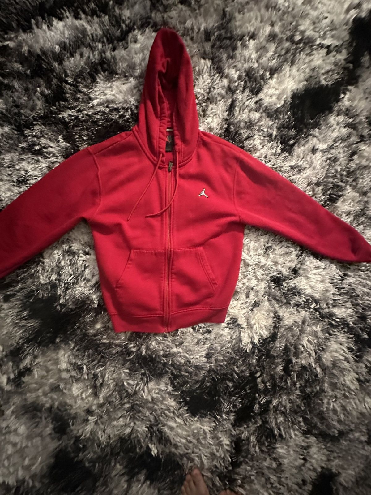 Jordan Brand Air Jordan Hooded Zipped Jacket 'Red' Size US S / EU 44-46 / 1 - 6 Thumbnail
