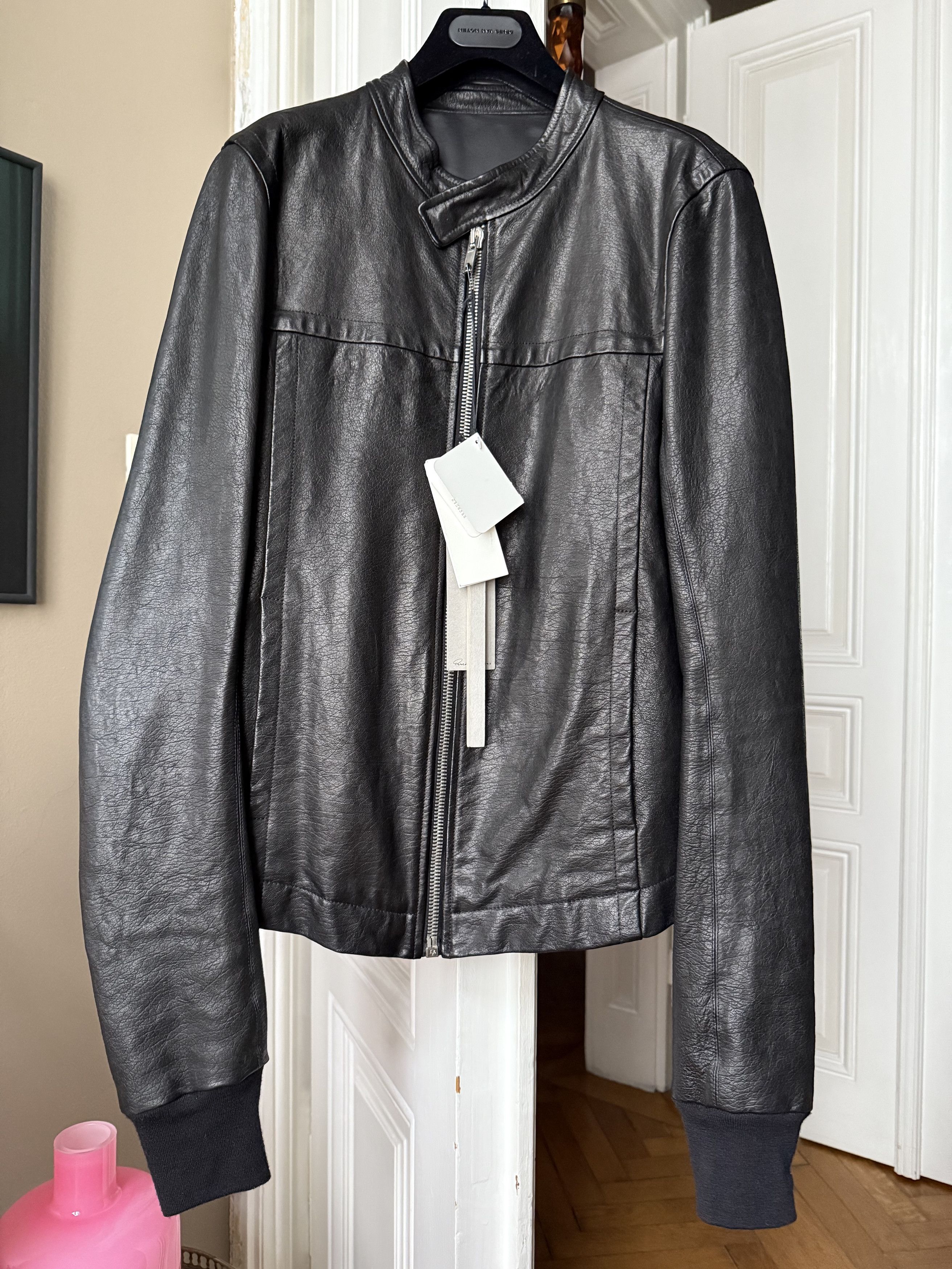 Rick Owens Rick Owens leather jacket,SIZE -S WORN TWO, THREE TIMES Size US S / EU 44-46 / 1 - 1 Thumbnail