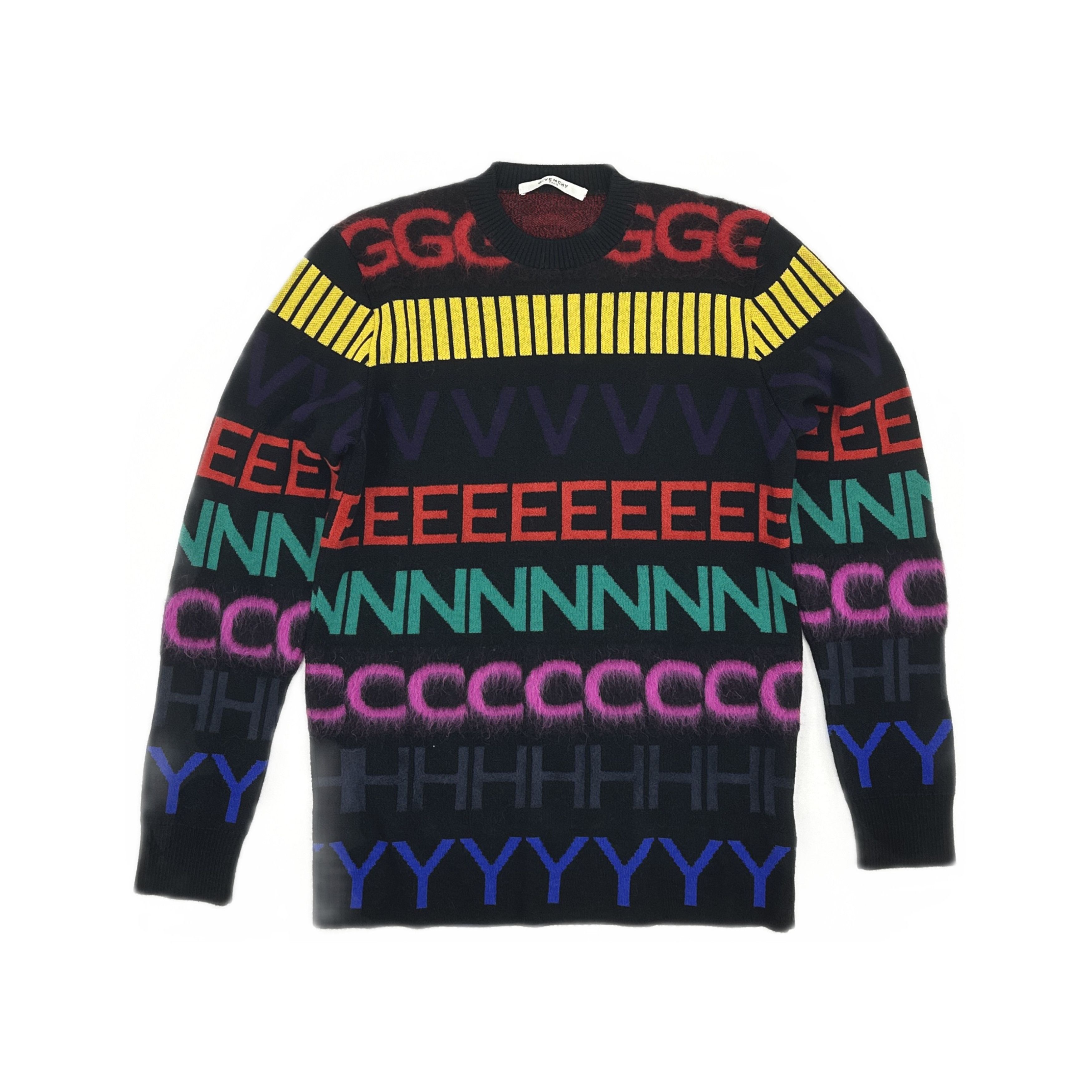 Givenchy Givenchy Multicolor Logo Knit Sweater Size M Size US M / EU 48-50 / 2 - 1 Thumbnail
