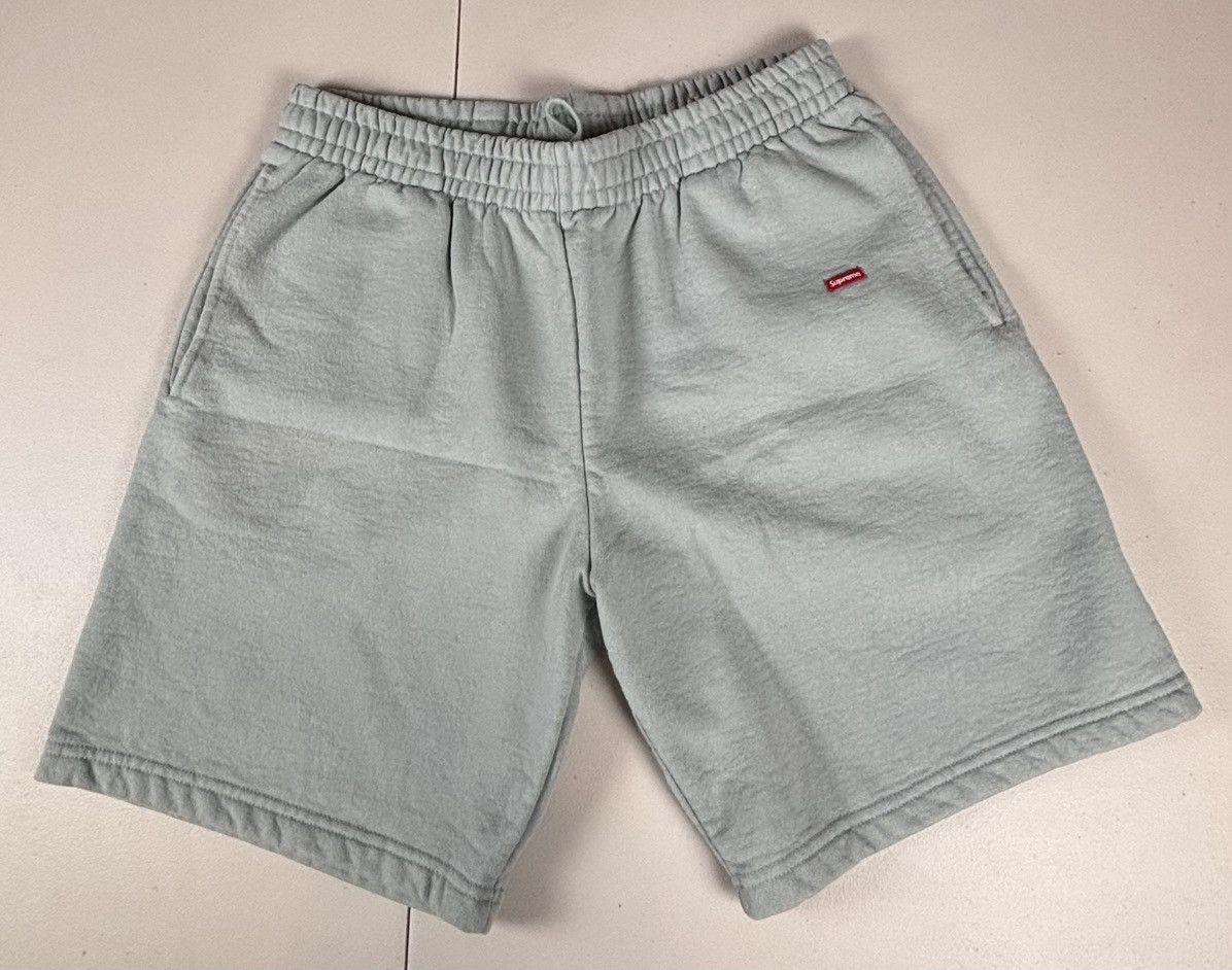 Supreme Small Box Logo Sweatshorts Slate