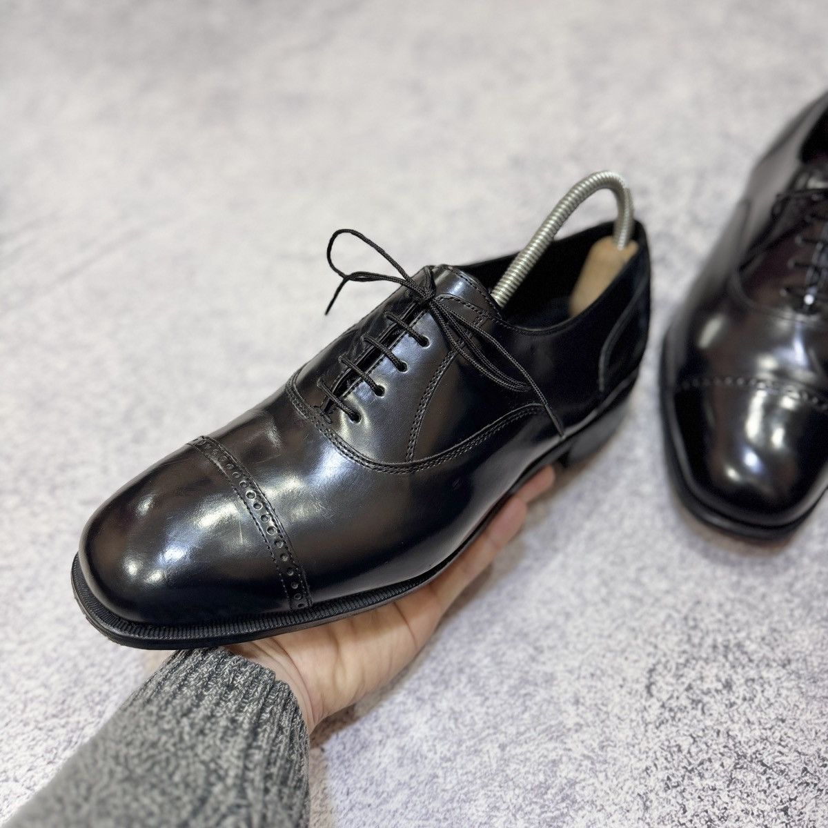 Florsheim Florsheim Lexington Cap Toe Oxfords US12D Size US 12 / EU 45 - 7 Thumbnail