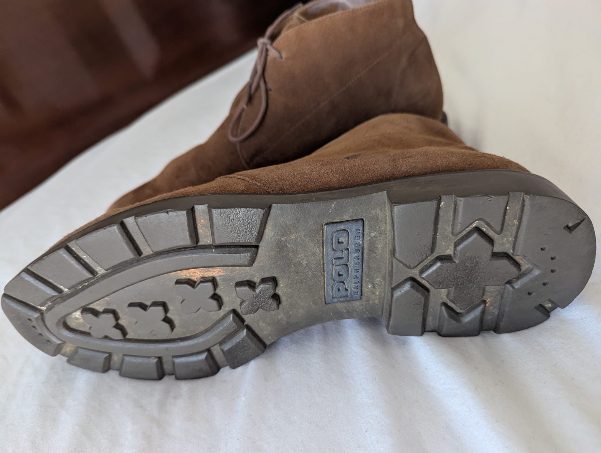Polo Ralph Lauren Ralph Lauren Chukka Suede Leather Boots Size US 12 / EU 45 - 2 Thumbnail