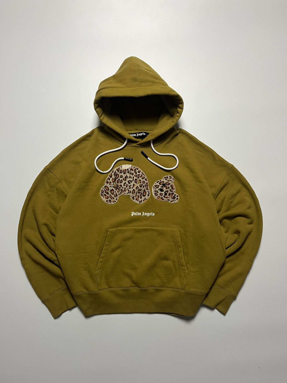 Palm Angels Palm Angels Leopard Bear Hoodie Size US L / EU 52-54 / 3 - 1 Thumbnail