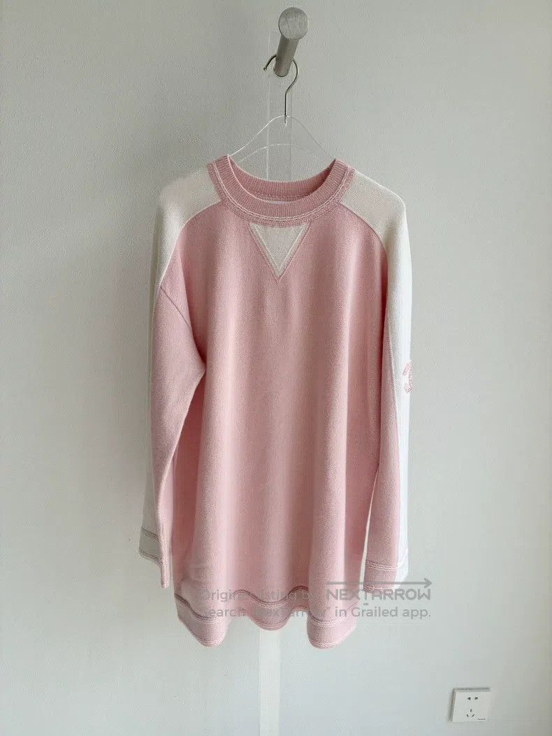 Chanel Chanel 24C pink cashmere knitted dress Size XXS / US 00 / IT 34 - 2 Thumbnail