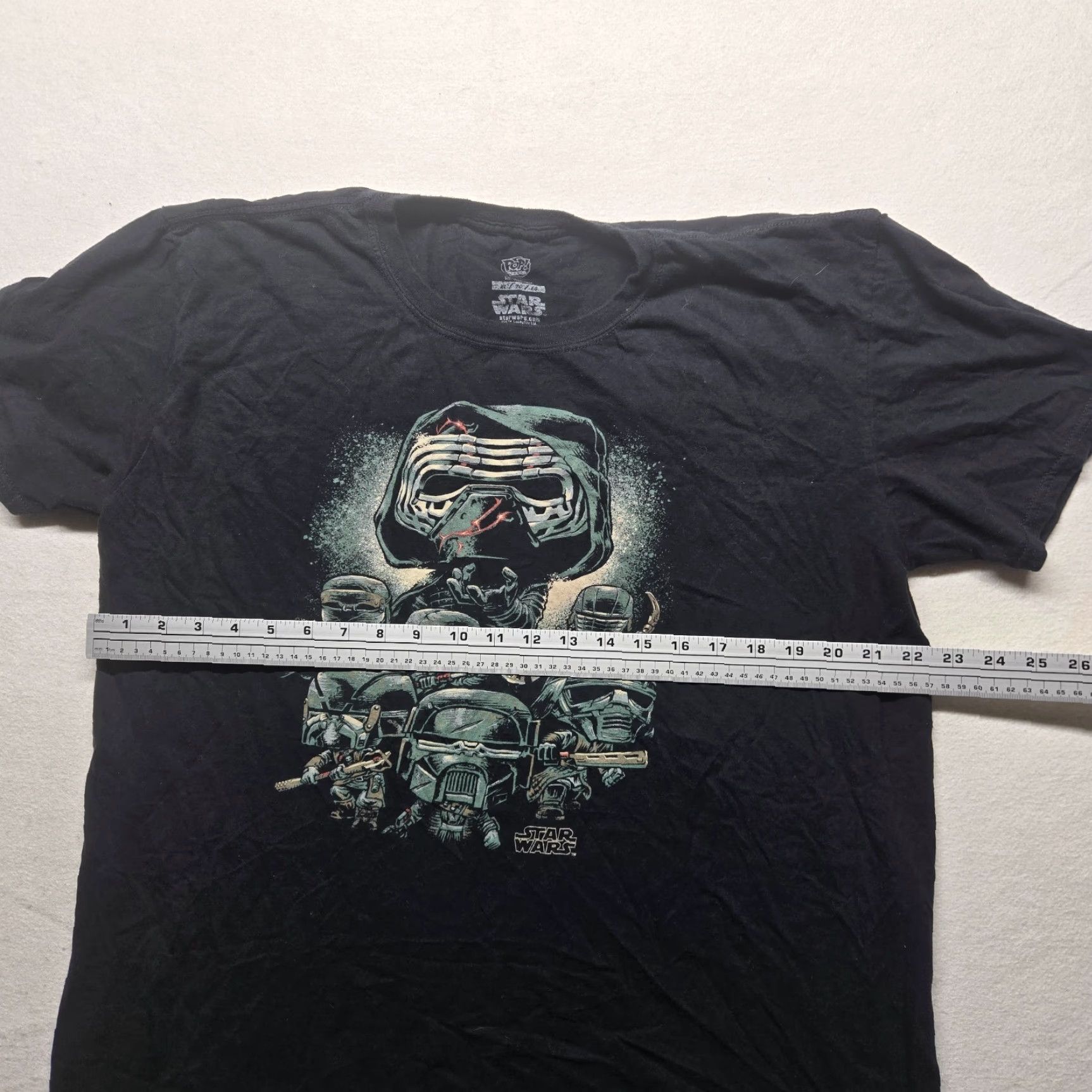 Vintage VINTAGE Star Wars T-Shirt Adult Men XL Black Graphic Rey Crew Neck Short Sleeve Funko Pop Size US XL / EU 56 / 4 - 4 Thumbnail