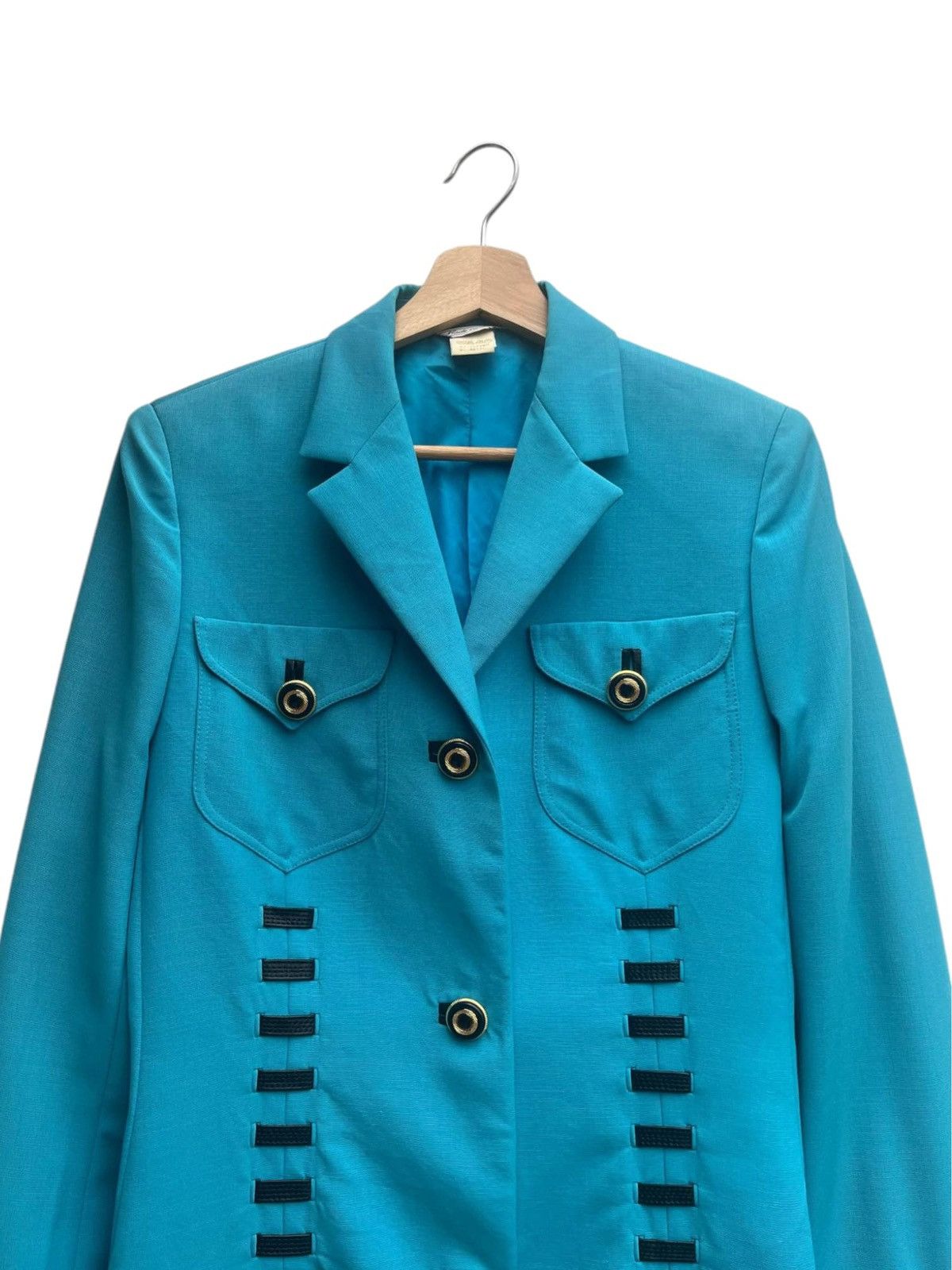 Versace Archive 90’s Gianni Versace Couture Runway Collection Jacket Size XS / US 0-2 / IT 36-38 - 10 Thumbnail
