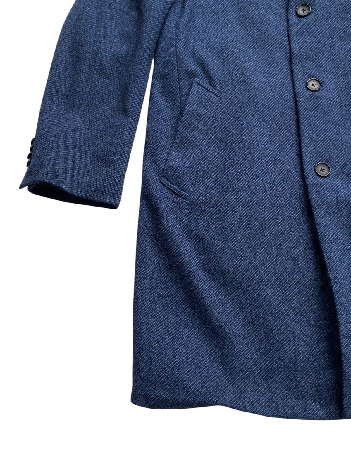 Issey Miyake × Japanese Brand × Tete Homme Tete Homme Wool Long Jacket Size US L / EU 52-54 / 3 - 4 Thumbnail