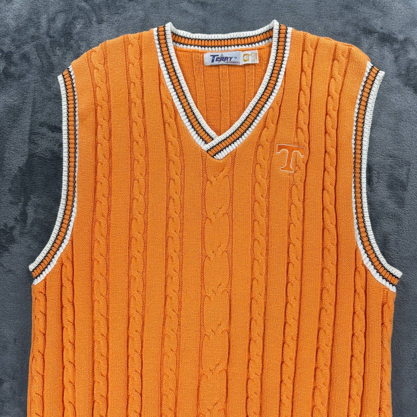 Other Vintage 90's University of Tennessee Sweater Vest Men L Made Size US L / EU 52-54 / 3 - 3 Thumbnail