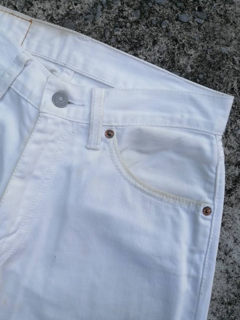 Levi's × Levi's Vintage Clothing × Vintage Levi's Strauss 702 White Pants Size US 28 / EU 44 - 3 Thumbnail