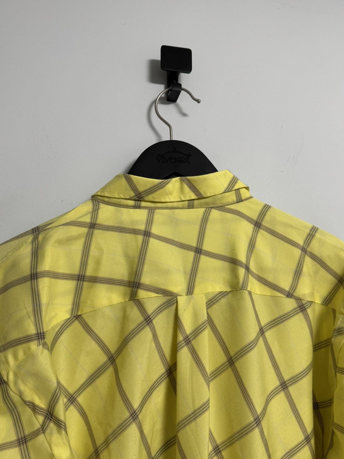 Burberry Burberry Button Up T-Shirt yellov Luxury Size US XL / EU 56 / 4 - 15 Thumbnail