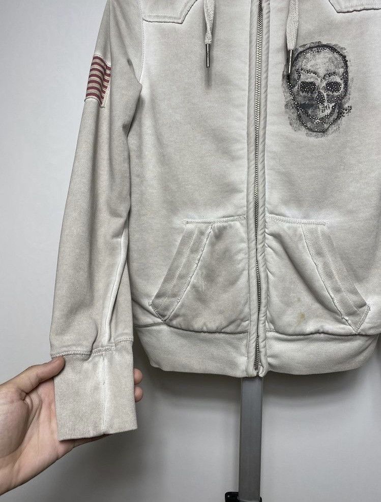 True Religion Vintage True Religion Skull Printed Hooded Jacket Size S Size S / US 4 / IT 40 - 6 Thumbnail