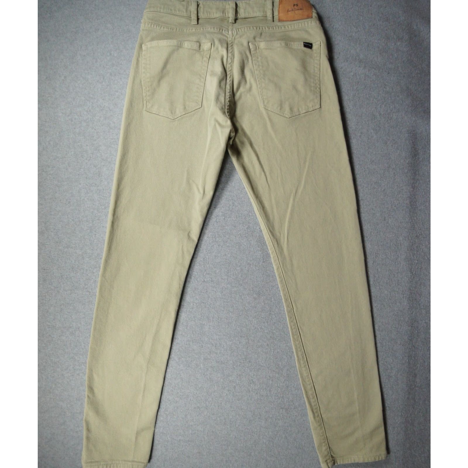 Paul Smith Paul Smith Jeans Mens 30x32 Green Denim Tapered Fit Stretch Casual Adult Pants Size US 30 / EU 46 - 7 Thumbnail