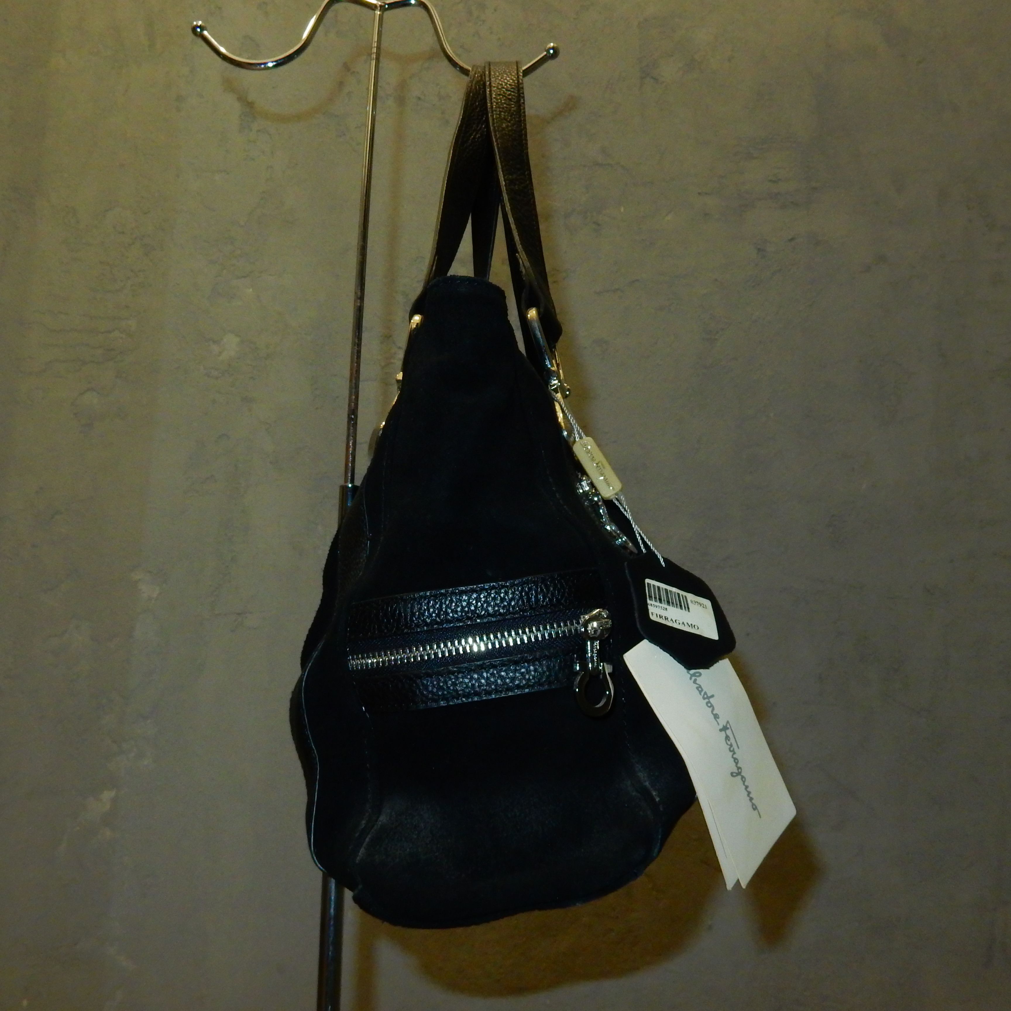 Salvatore Ferragamo Salvatore Ferragamo black leather bag Size ONE SIZE - 4 Thumbnail