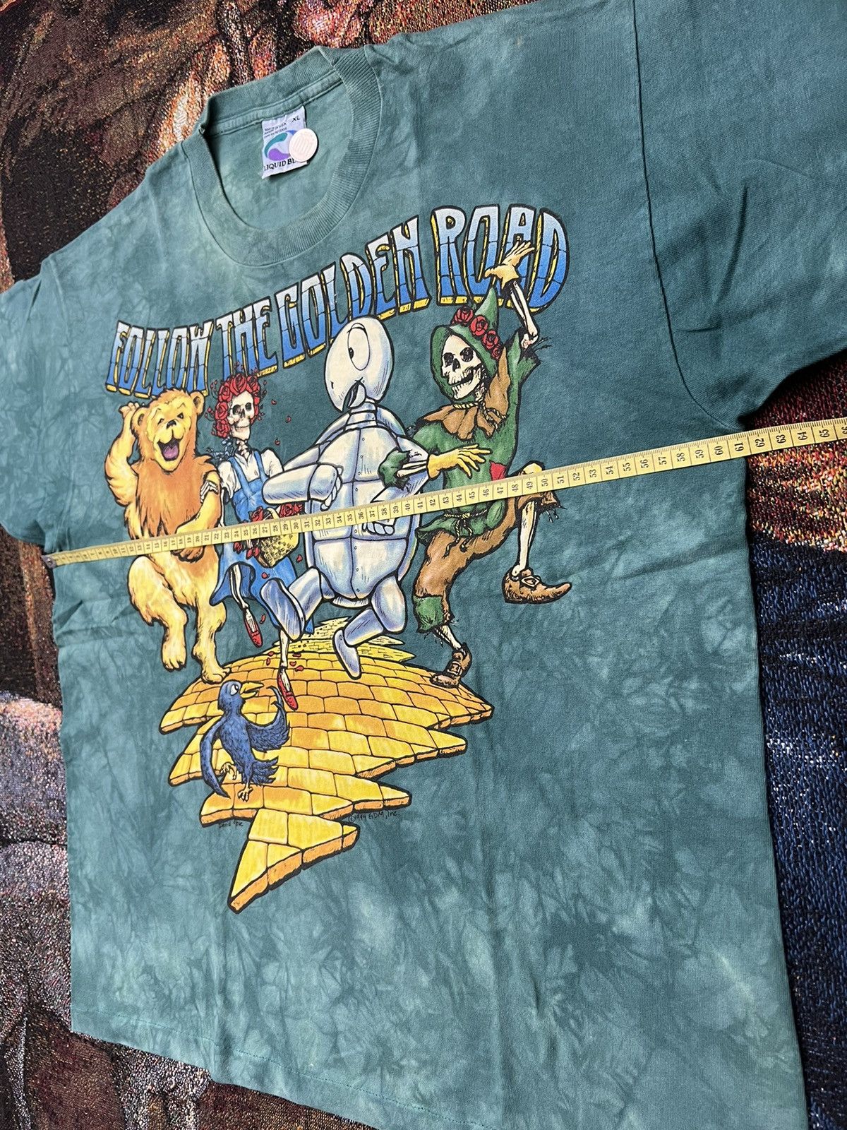 Band Tees Rare '94 Vintage Wizard of Oz Grateful Dead Tee Size US XL / EU 56 / 4 - 6 Thumbnail