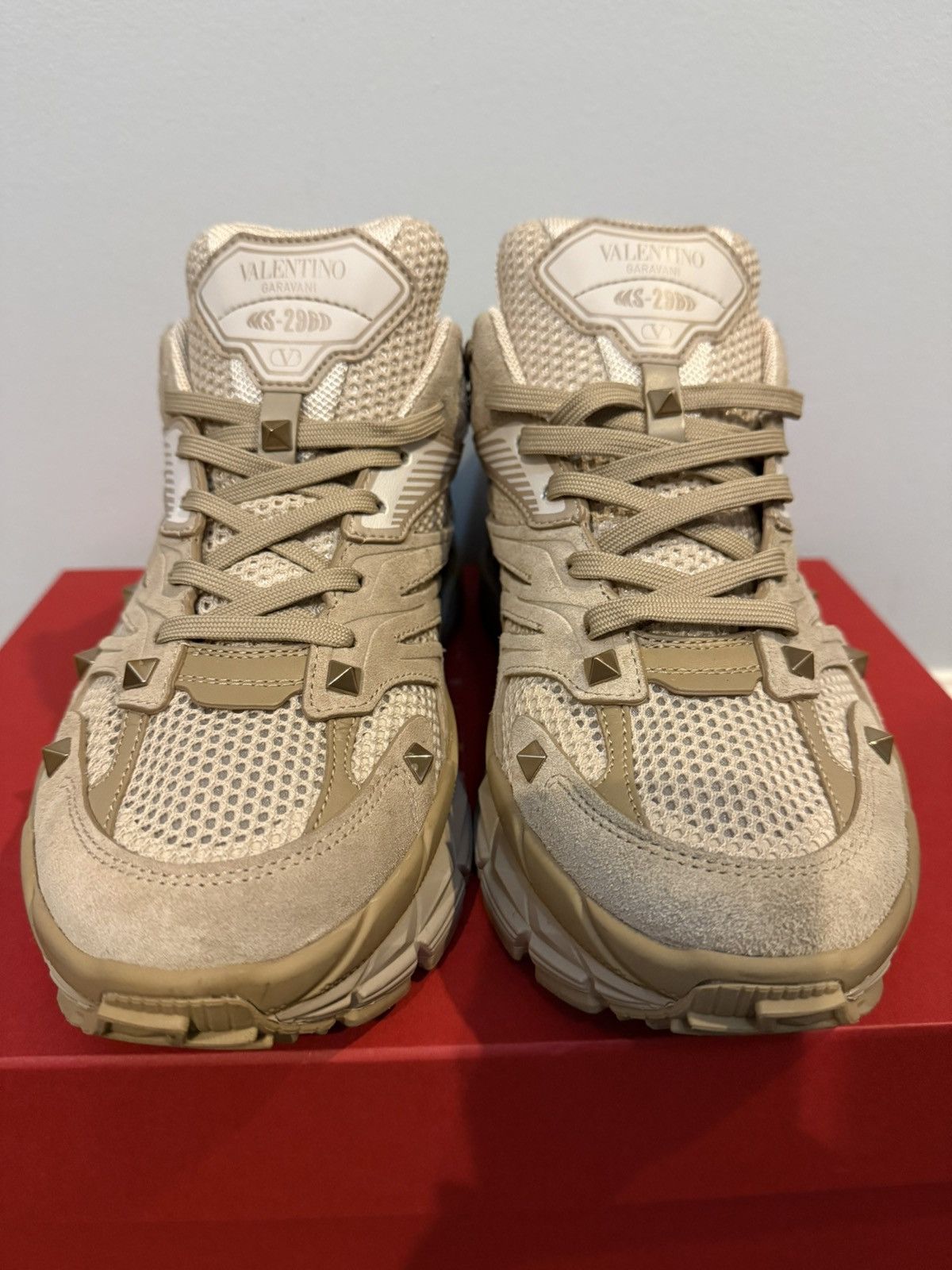 Valentino MS-2960 panelled sneakers Size US 10 / EU 43 - 3 Thumbnail