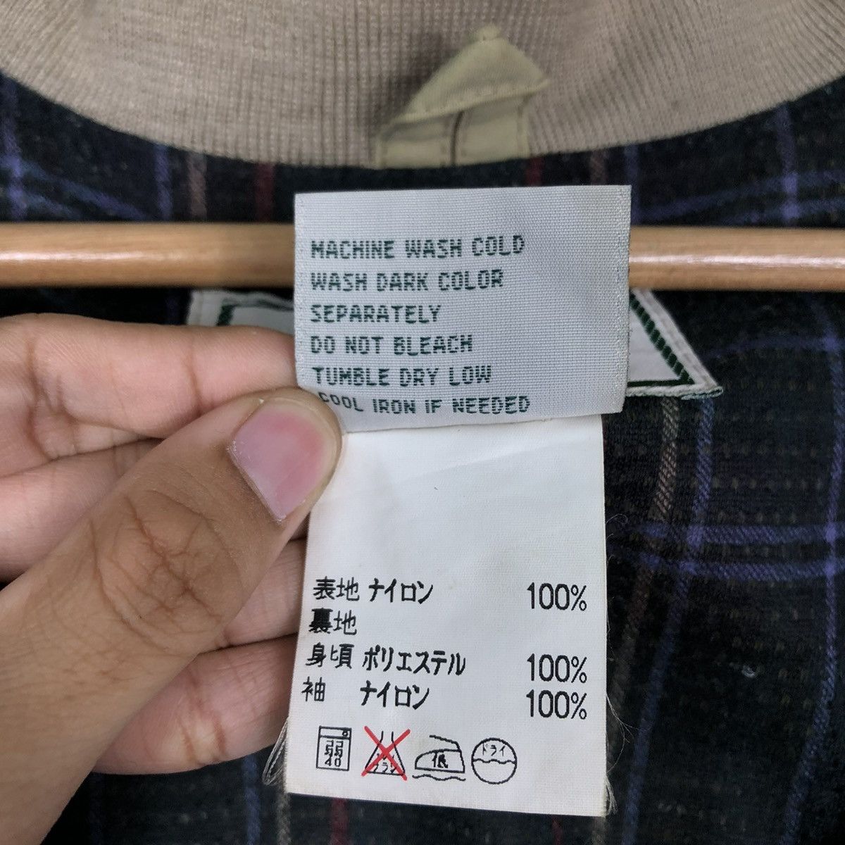 📌VINTAGE BOMBER JACKET L.L.BEAN BLANKET LINING