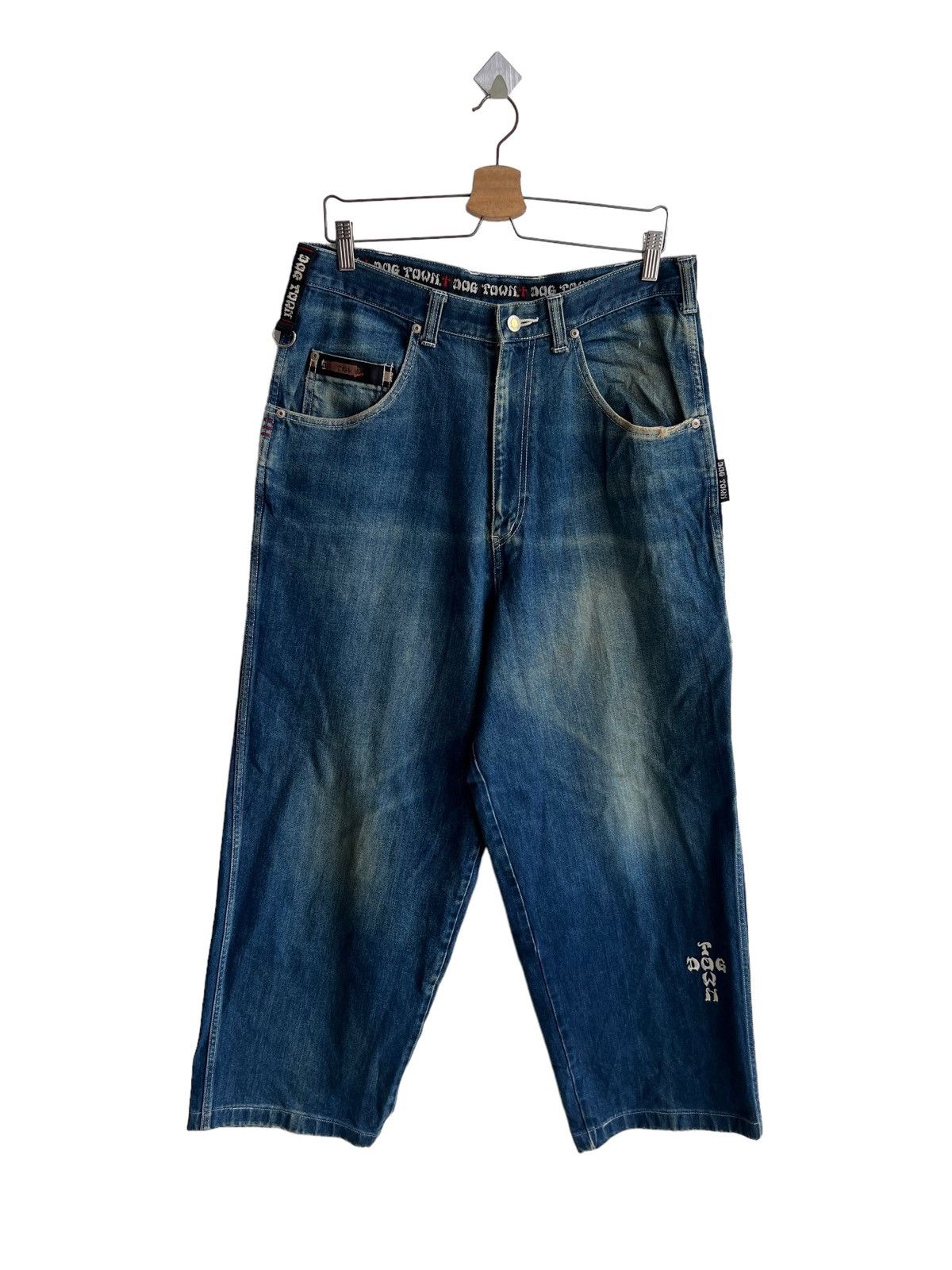 Y2K Dogtown 🇺🇸 Plate Logo Skater Carpenter Baggy Denim Jeans