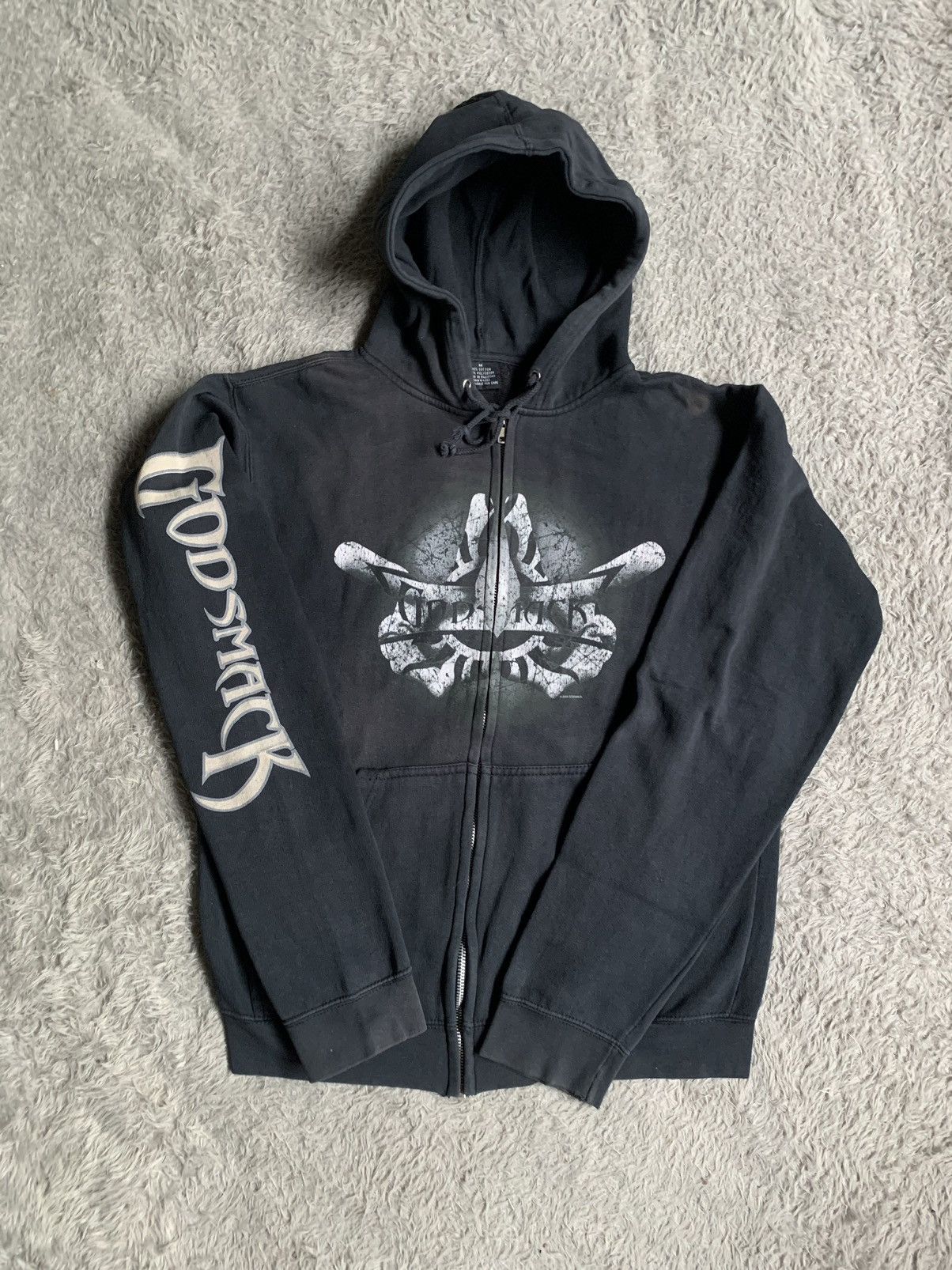 Band Tees Vintage 00s Godsmack zip up hoodie rock band Size US M / EU 48-50 / 2 - 2 Thumbnail