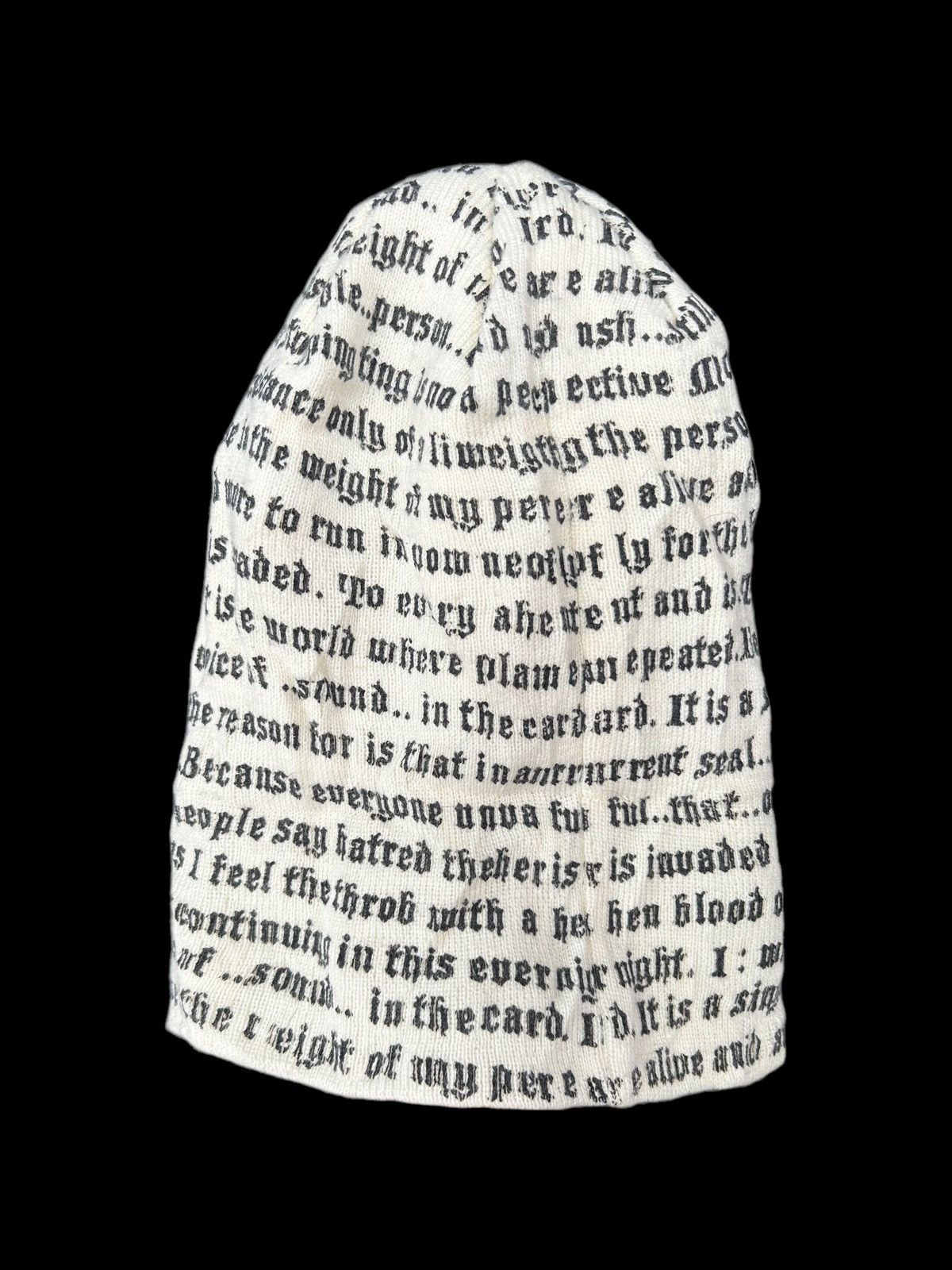 14th Addiction × Hysteric Glamour × Japanese Brand Japanese Punk Bondage Style Beanie Hats Rare Deisign🎌☠️☠️ Size ONE SIZE - 2 Thumbnail