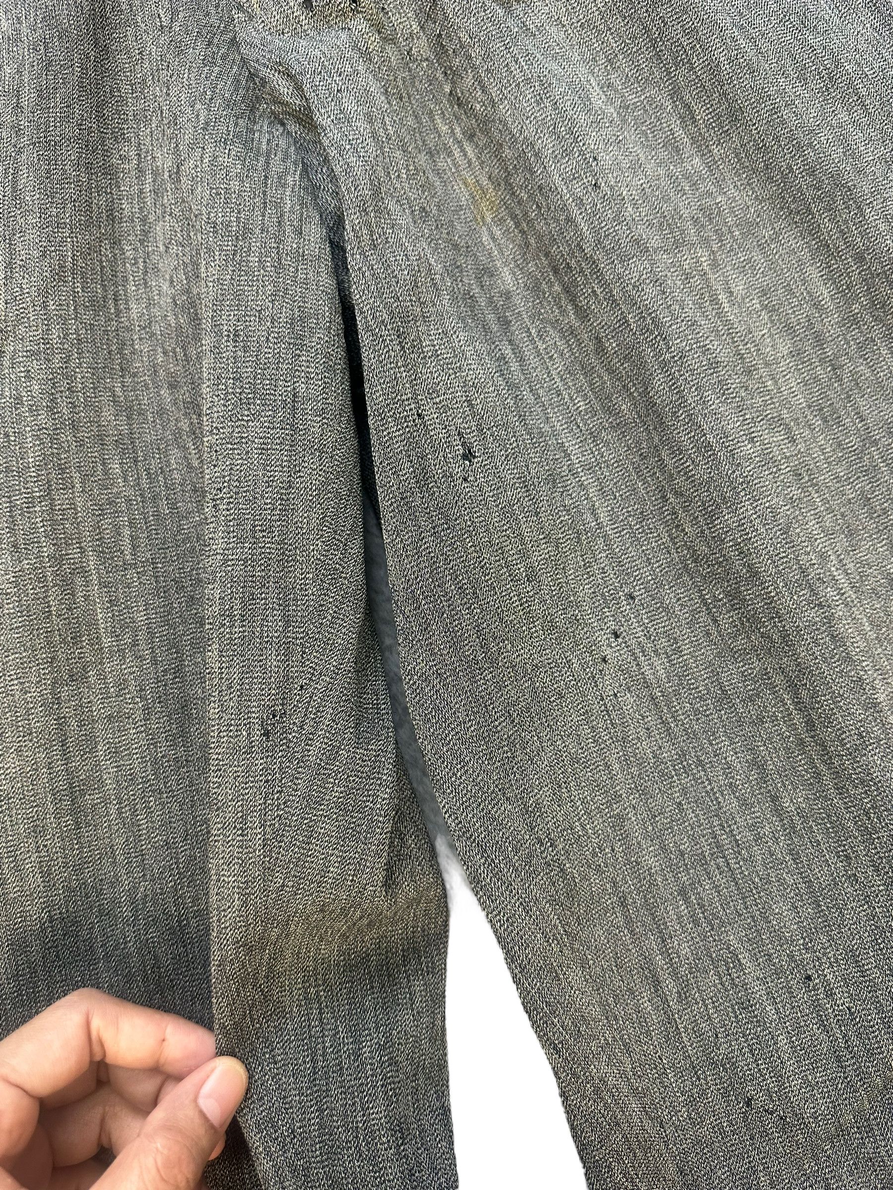 Y's TRASHED🔥 Y's FOR MEN DISTRESSED TROUSERS #7922-190 Size US 31 - 5 Thumbnail