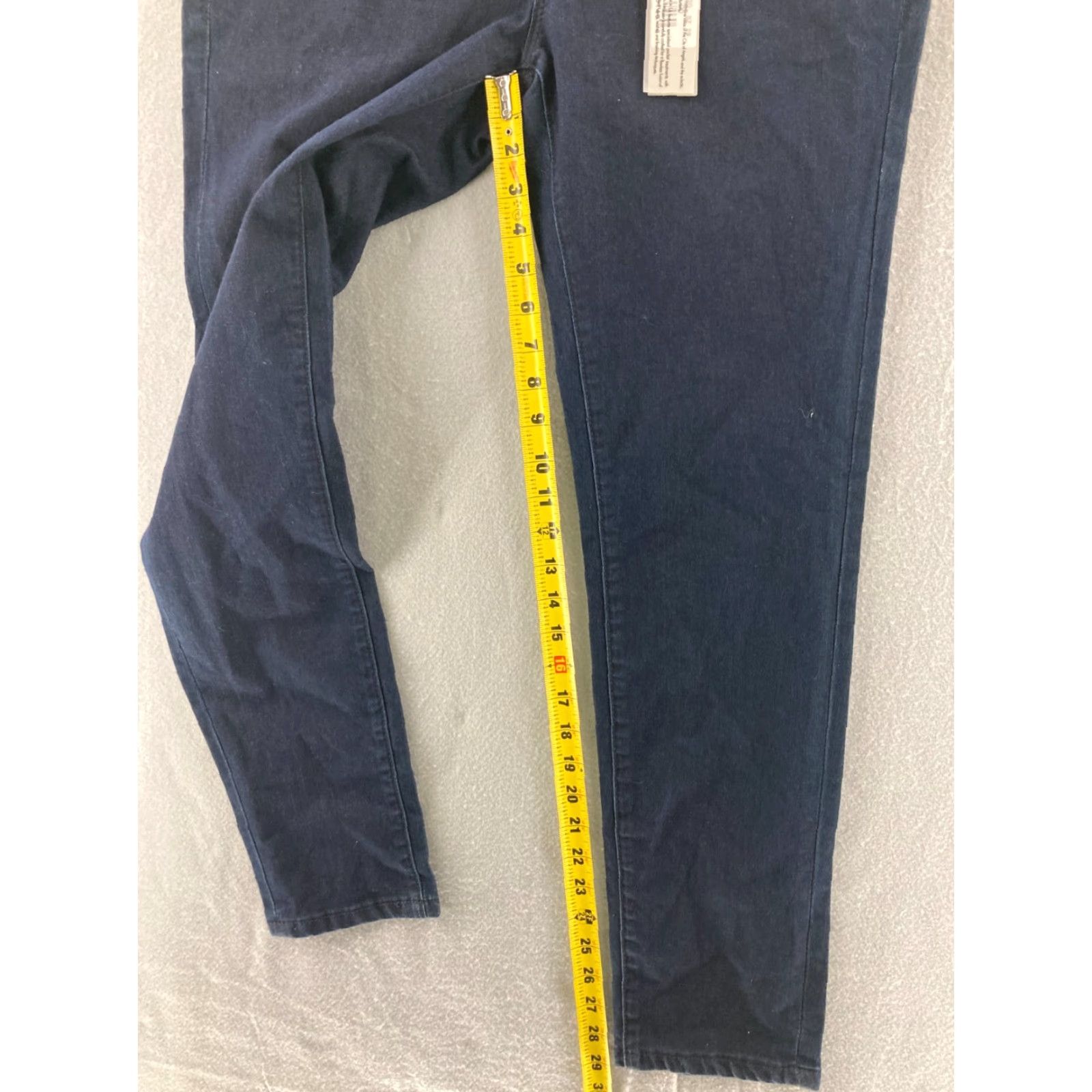 Grace in LA Grace In LA Bootcut Jeans Women 29x30 Blue Low Rise Stretch Denim with Embroidery and Rhinestones Size 29" - 5 Thumbnail