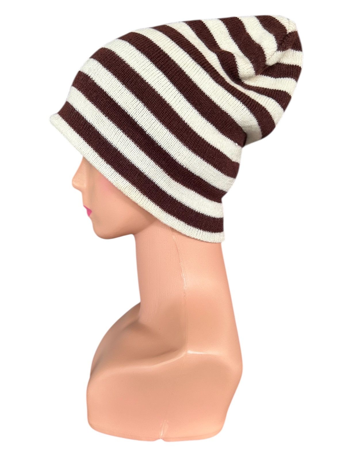 Japanese Brand × Kapital × Vintage Stripe Japanese Style Beanie Hats Size ONE SIZE - 1 Thumbnail