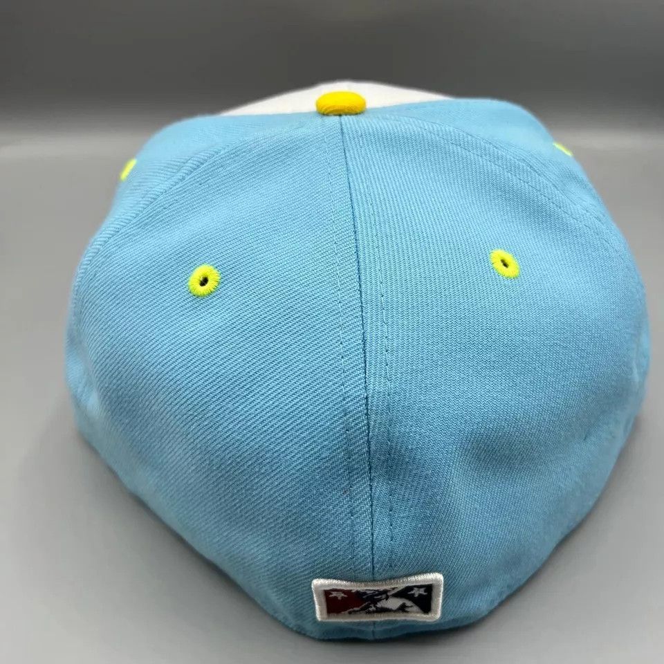 New Era South Bend Los Cabritos Maldichos Hat Men 7 1/2 MiLB Fitted Size ONE SIZE - 5 Thumbnail