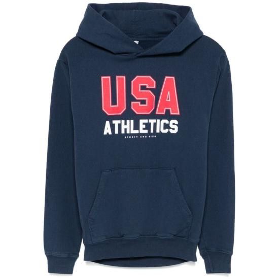 Sporty & Rich SPORTY & RICH Men Sweatshirts ST070503649BL NA RD BLUE Size M / US 6-8 / IT 42-44 - 1 Thumbnail