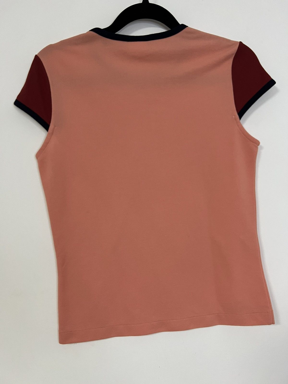 Lacoste Lacoste t-shirt S short sleeve orange Size S / US 4 / IT 40 - 4 Thumbnail