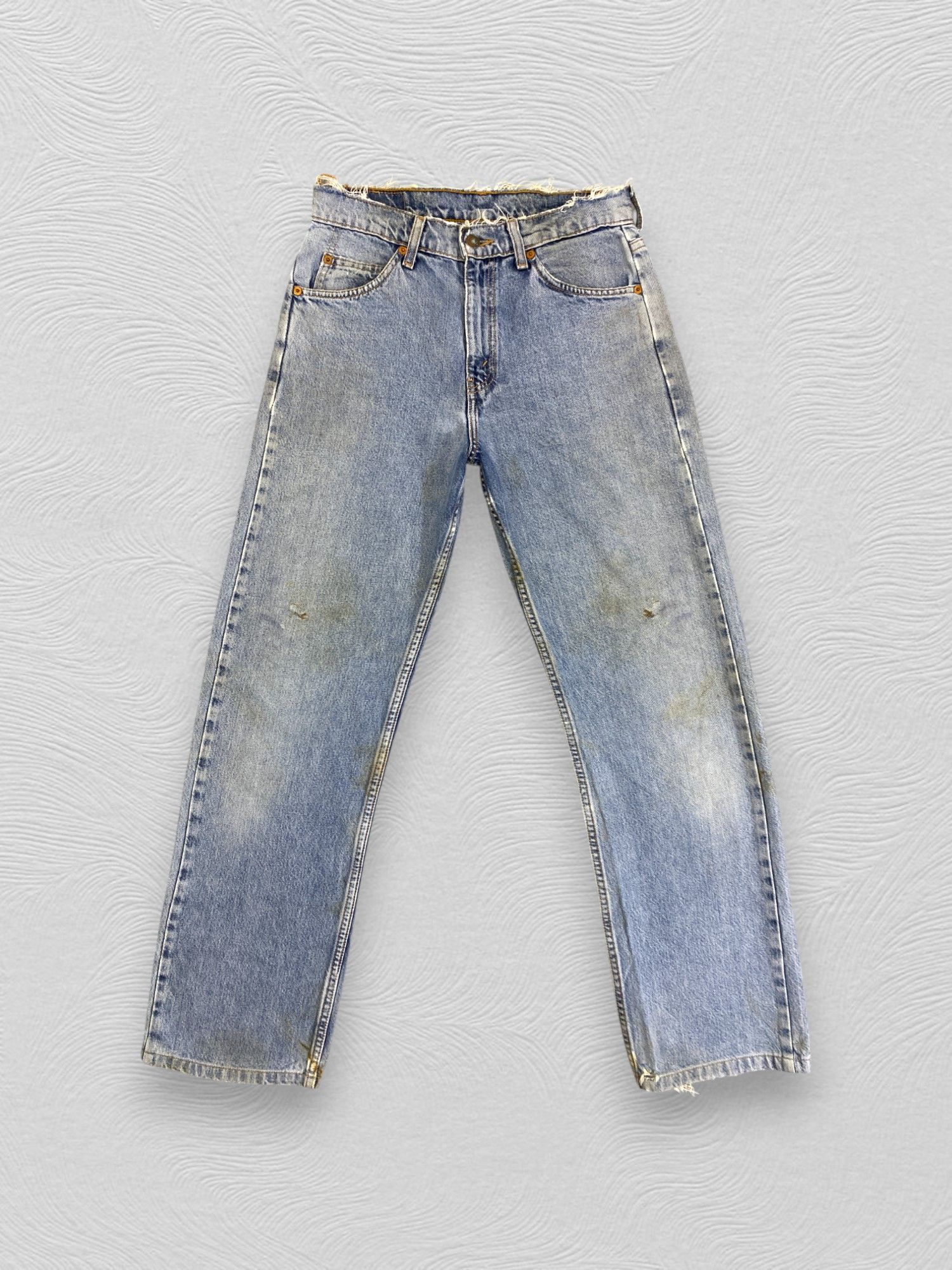 Levi's Blue Wash Vintage Levi's 612 Orange Tab Jeans -JN914 Size US 29 - 1 Thumbnail