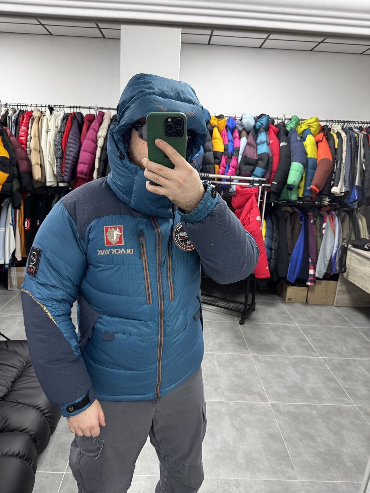BLACKYAK Black Yak Himalayan Extreme Peak Expedition Down Parka Size US M / EU 48-50 / 2 - 3 Thumbnail