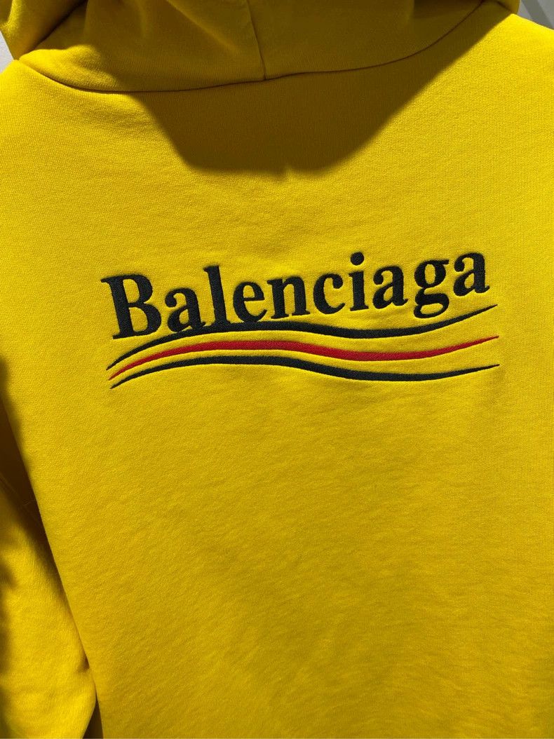 Balenciaga Balenciaga Cola embroidered logo hoodie 2503-Nextarrow Size US M / EU 48-50 / 2 - 8 Thumbnail