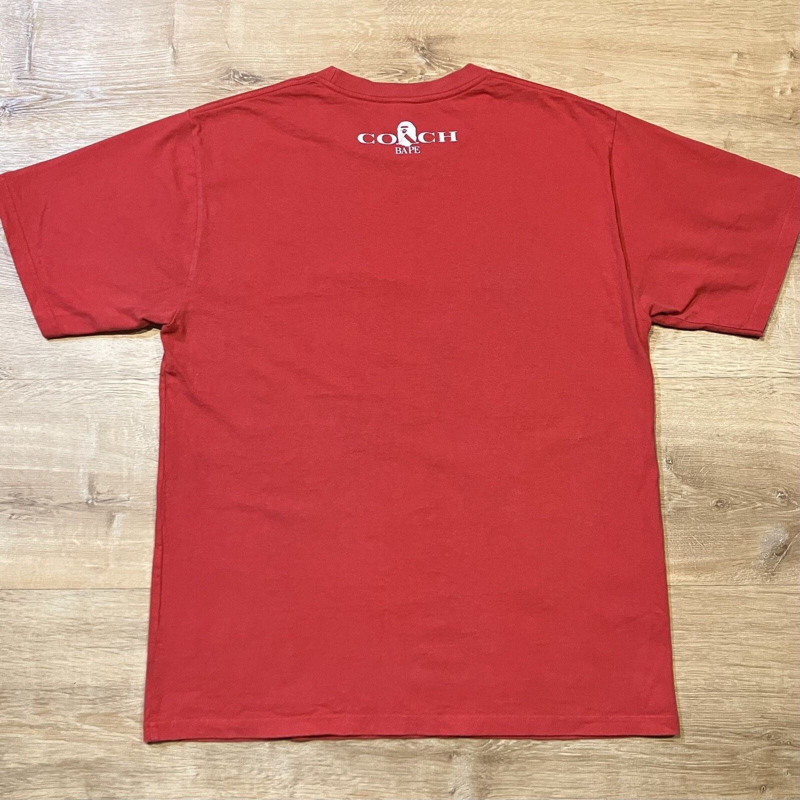 Bape Bape X Coach Collaboration Red Rexy Crewneck T Shirt Large Size US L / EU 52-54 / 3 - 2 Thumbnail