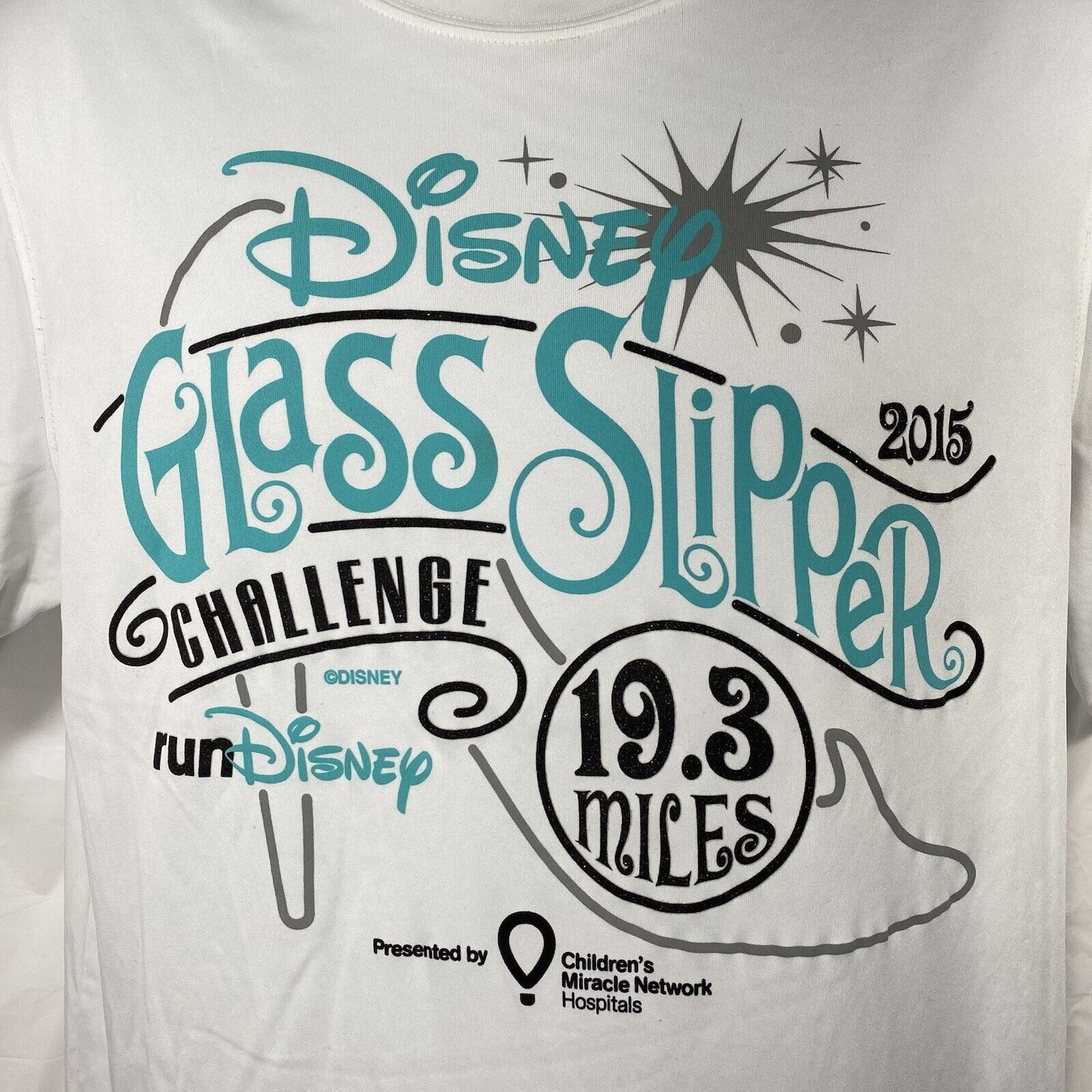 Champion Champion RunDisney T Shirt 2015 Glass Slipper Challenge Size US M / EU 48-50 / 2 - 2 Thumbnail