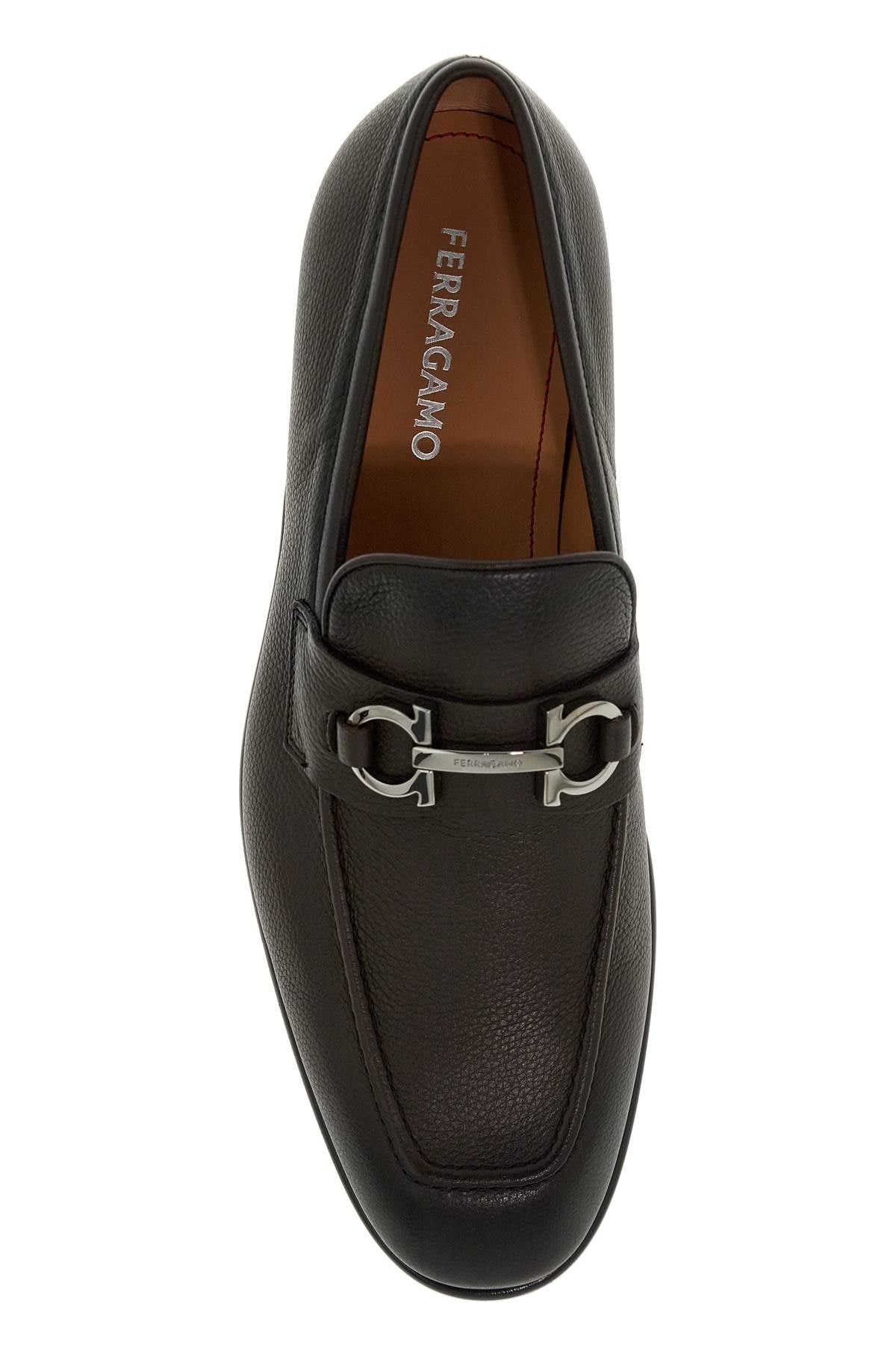 Salvatore Ferragamo o1s22i1n1025 Gancini Ornament Loafers in Brown Size US 8 / EU 41 - 2 Thumbnail