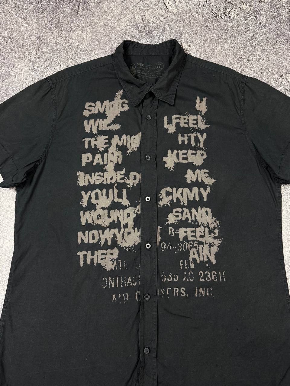 If Six Was Nine Y2K Gothic Graphic Print Shirt 2000s Alt Streetwear Size US XXL / EU 58 / 5 - 4 Thumbnail