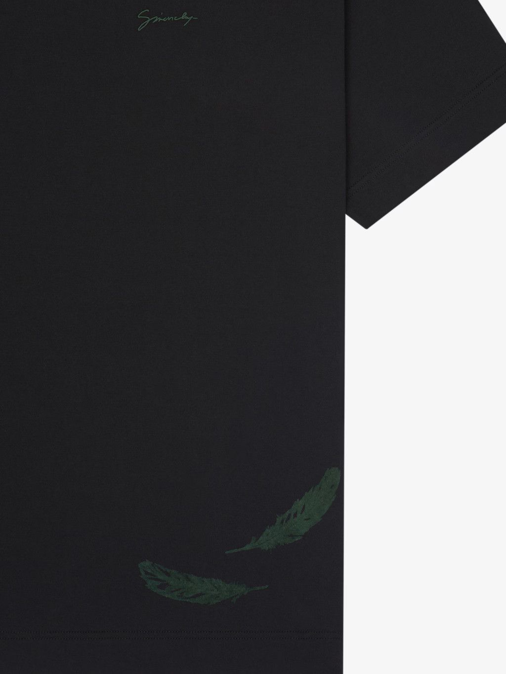 Givenchy o1w1db10325 Standrad Short Slaave Base in Black/ Green Size US S / EU 44-46 / 1 - 2 Thumbnail