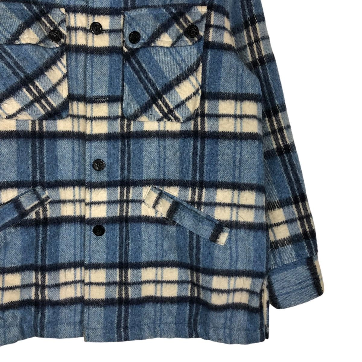 Japanese Brand 🔥VINTAGE WOOL FLANNEL JACKET TARTAN DESIGN ISSEY MIYAKE Size US M / EU 48-50 / 2 - 7 Thumbnail
