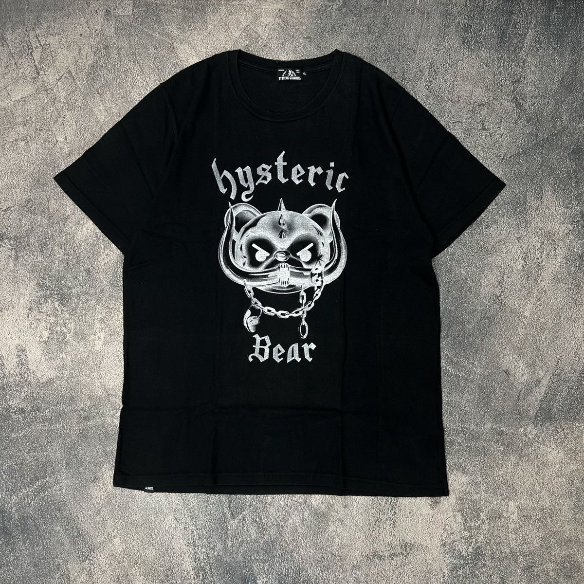 Hysteric Glamour Smash your Head Motorhead art tee
