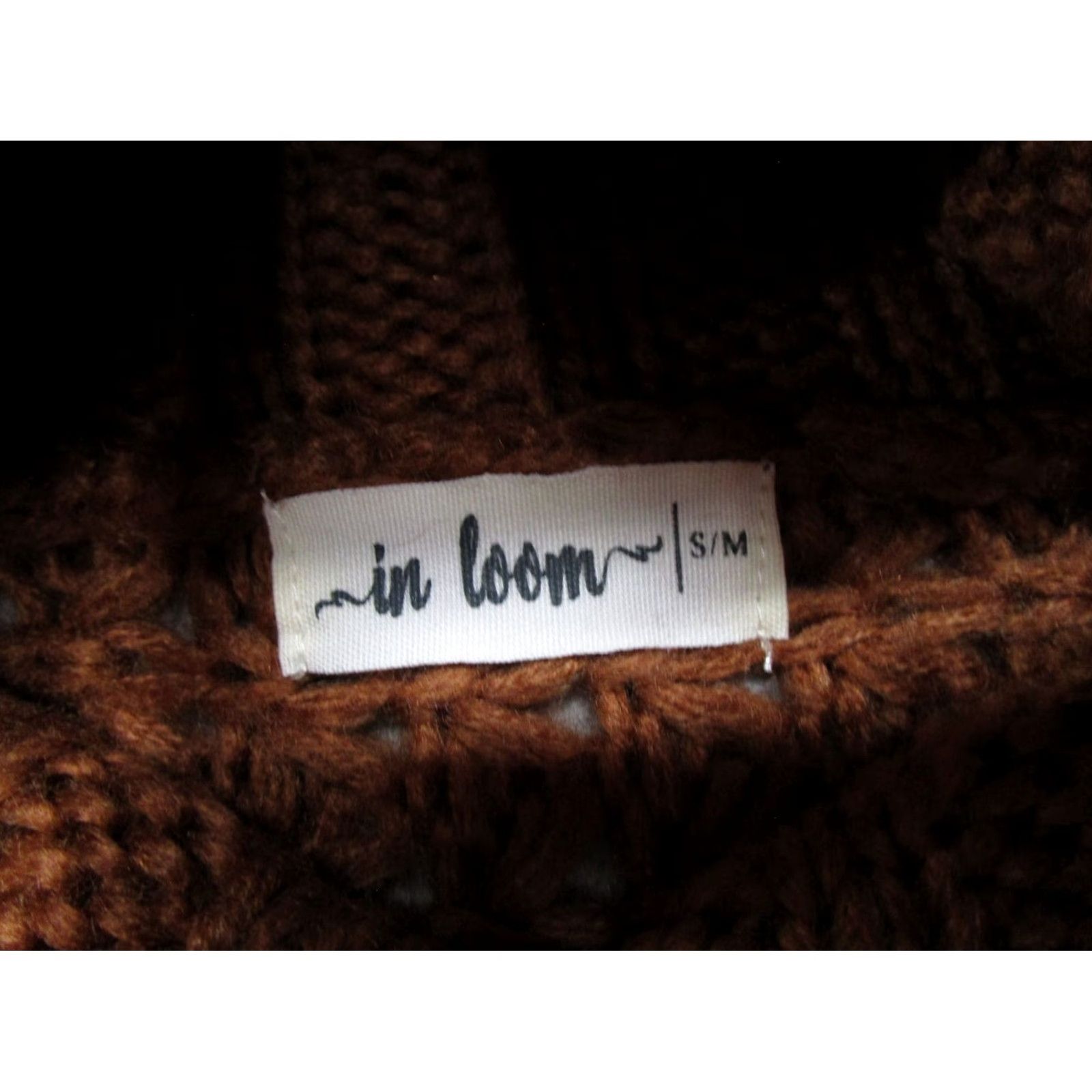 Vintage New In Sweater Pullover Turtleneck Womens Size M Brown Acrylic Knit Long Sleeve Casual Winter, Fall Pullover Womens (Mens) Size M / US 6-8 / IT 42-44 - 2 Thumbnail