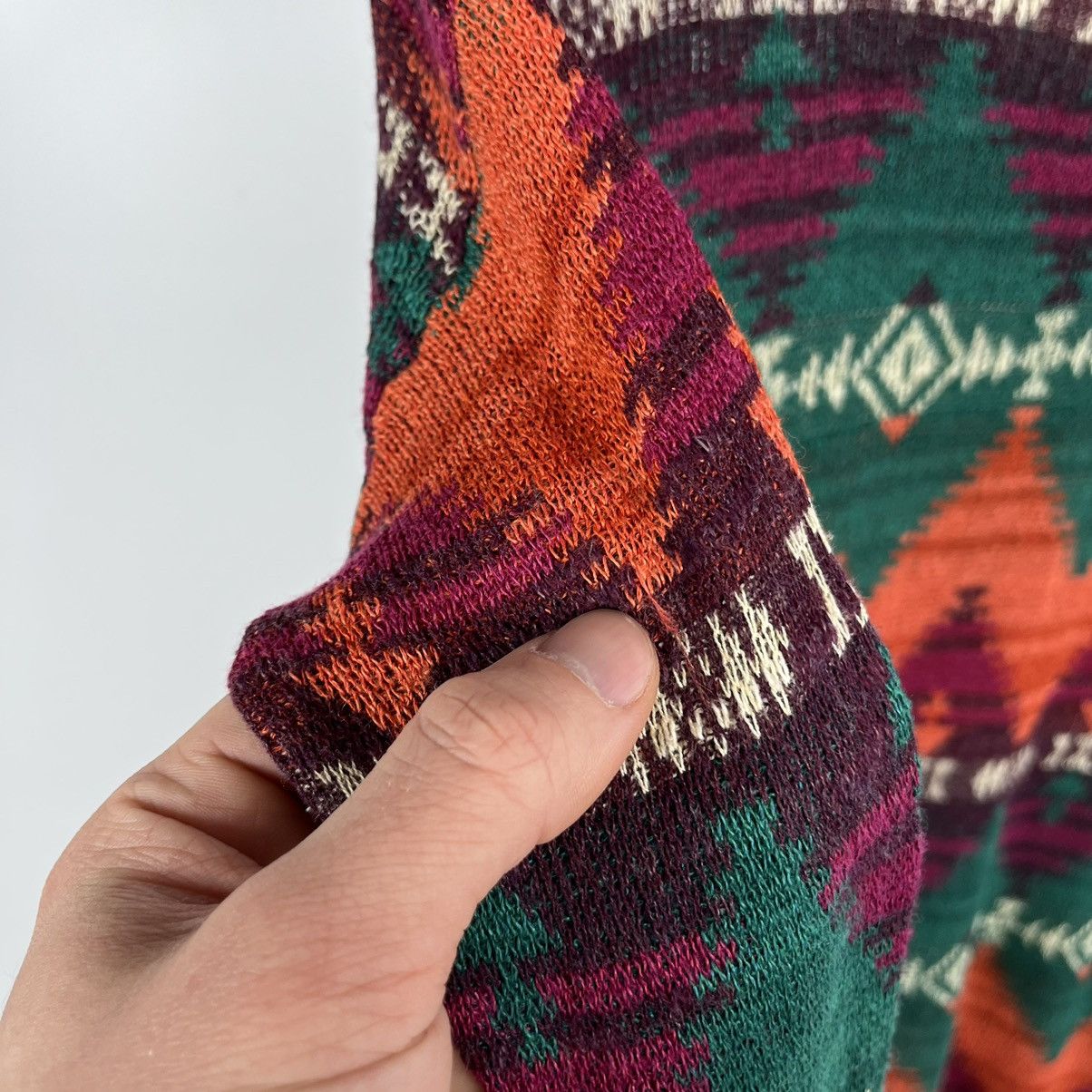 Denim & Supply Ralph Lauren Vintage Denim & Supply Ralph Lauren aztec sweater 90’s Size XS / US 0-2 / IT 36-38 - 8 Thumbnail