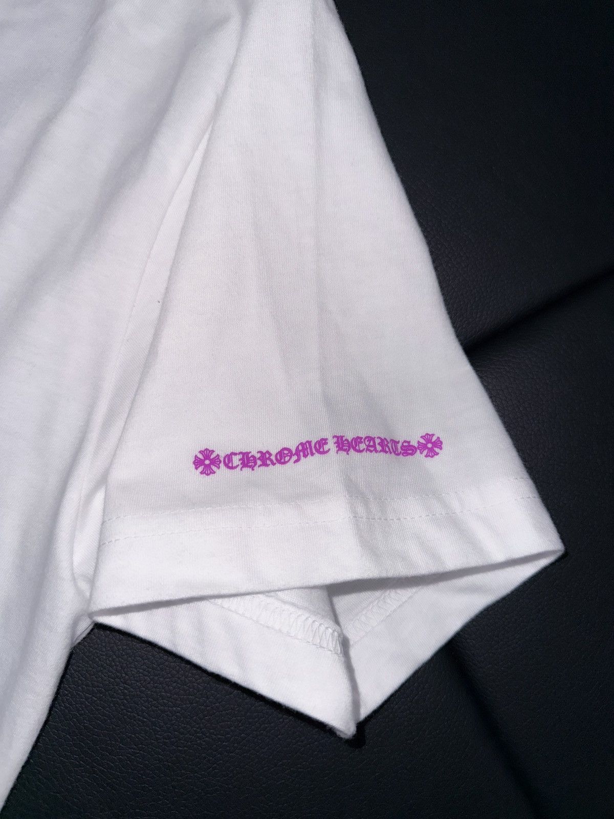 Chrome Hearts Chrome hearts logo t shirt Size US L / EU 52-54 / 3 - 4 Thumbnail